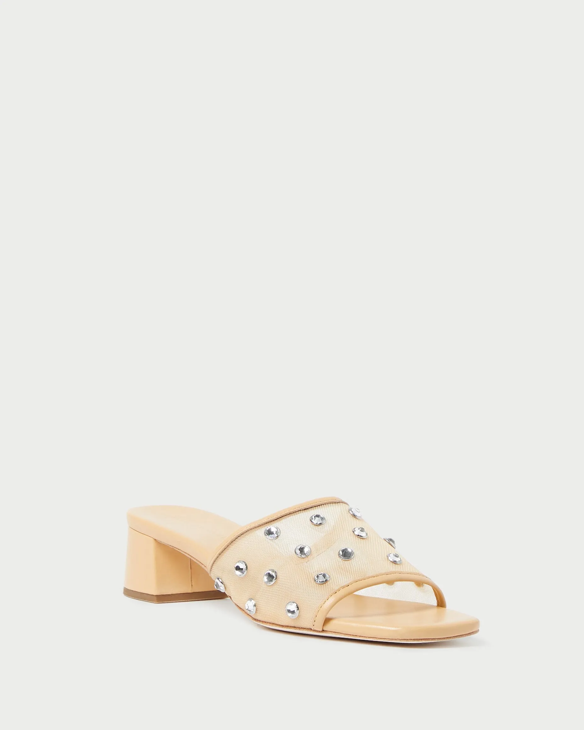 Brooke Seafoam/Crystal Mesh Mule