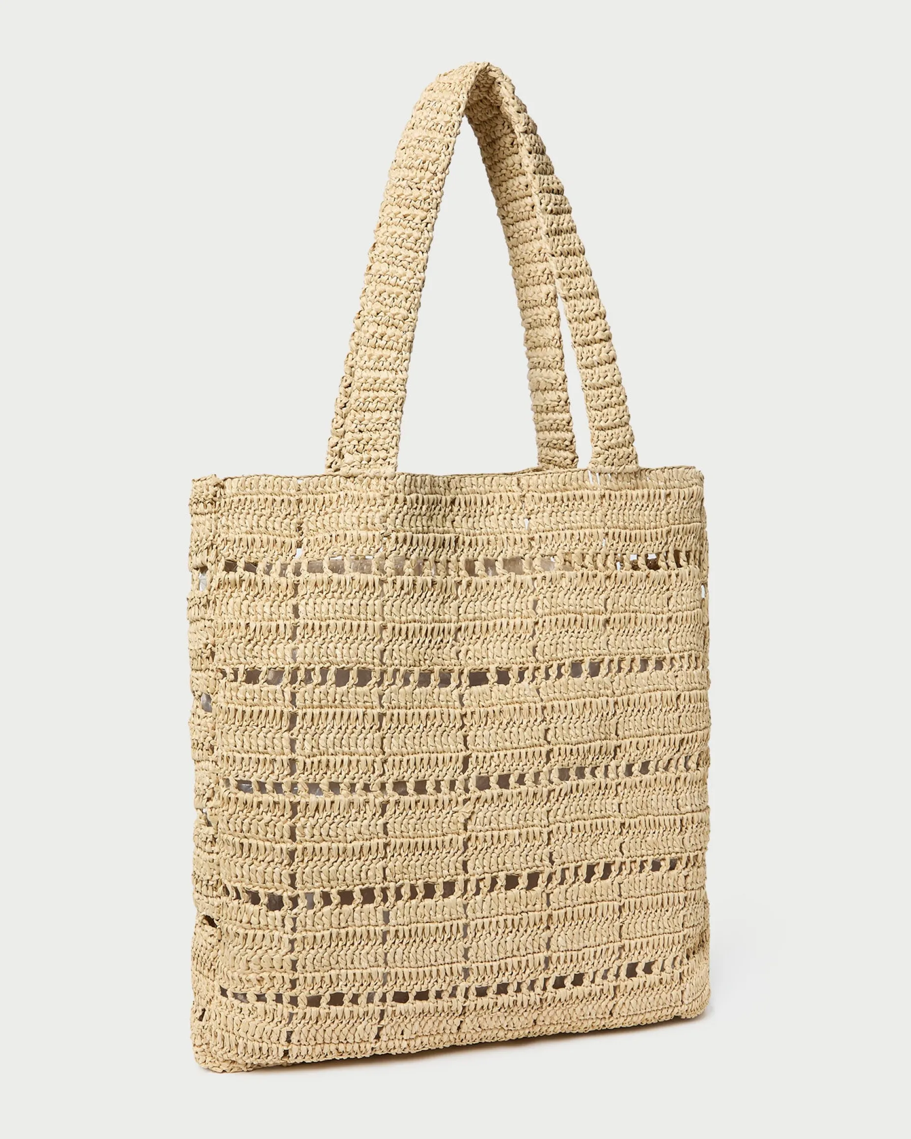 Orion Natural Raffia Tote
