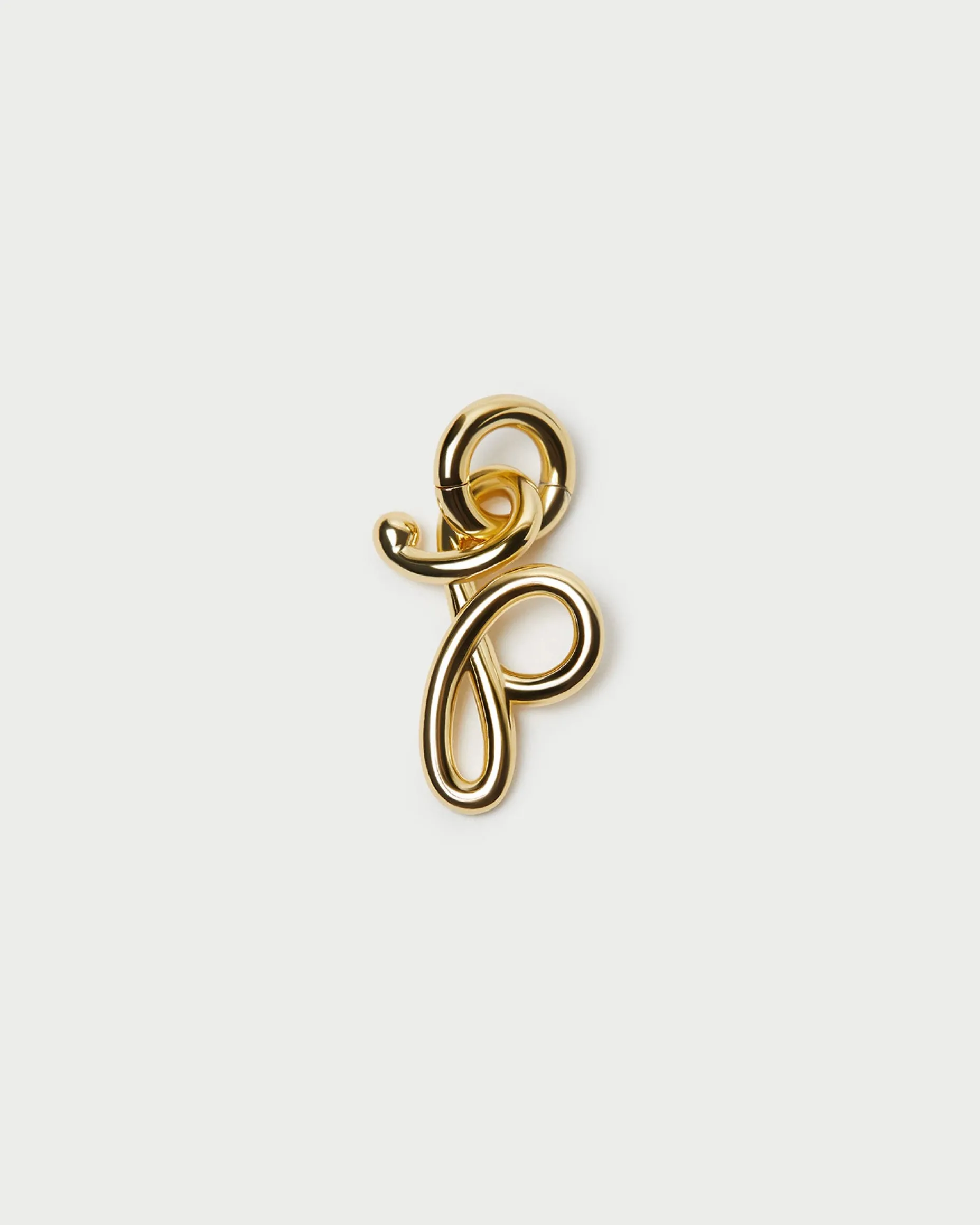 Small Gold Letter "J" Charm