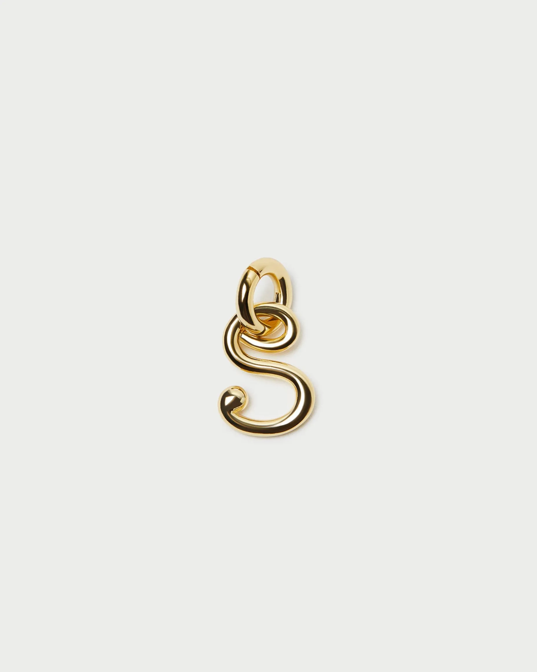 Small Gold Letter "J" Charm
