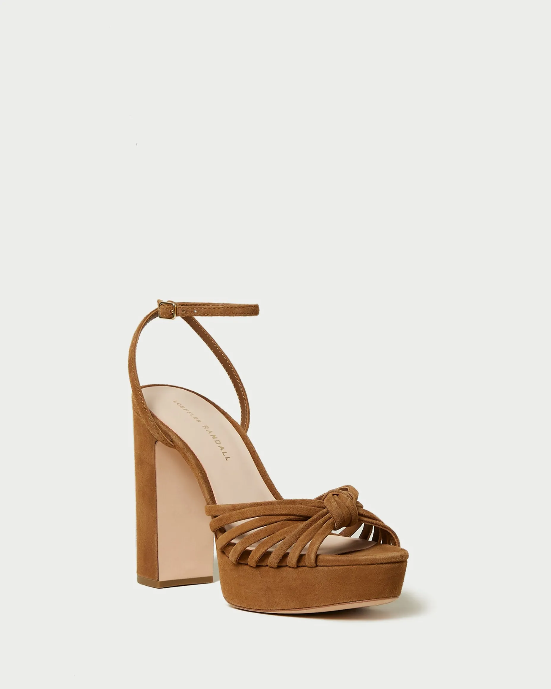 Rivka Cacao Knot Platform Sandal