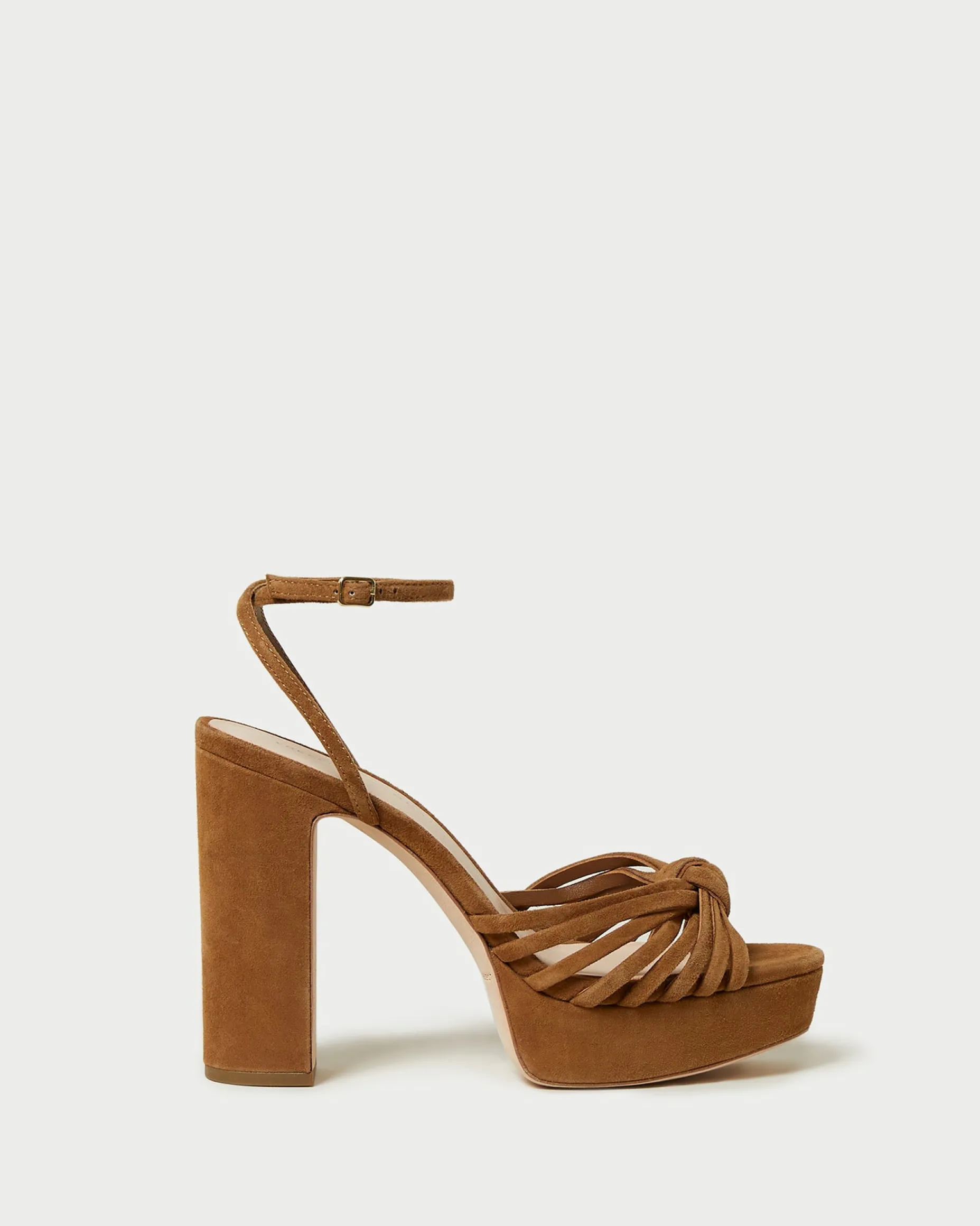Rivka Cacao Knot Platform Sandal