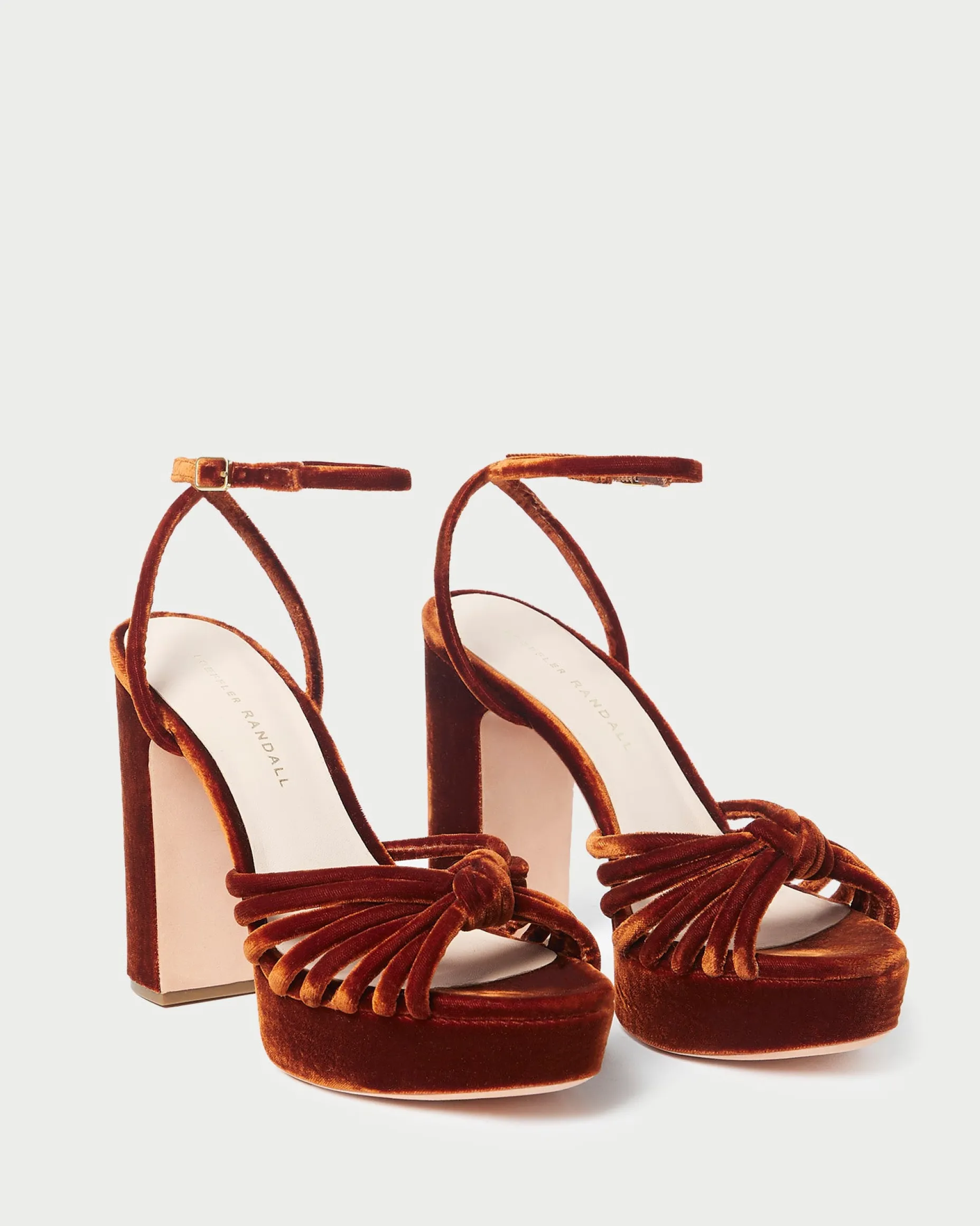 Rivka Cacao Knot Platform Sandal
