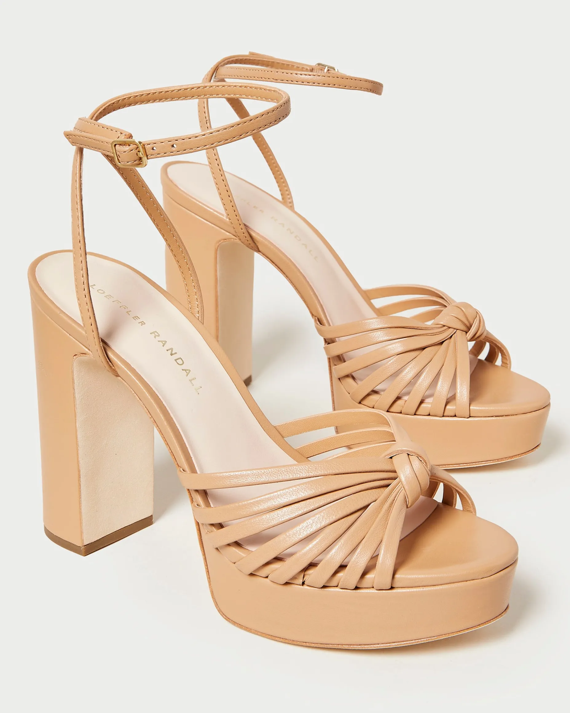 Rivka Cacao Knot Platform Sandal