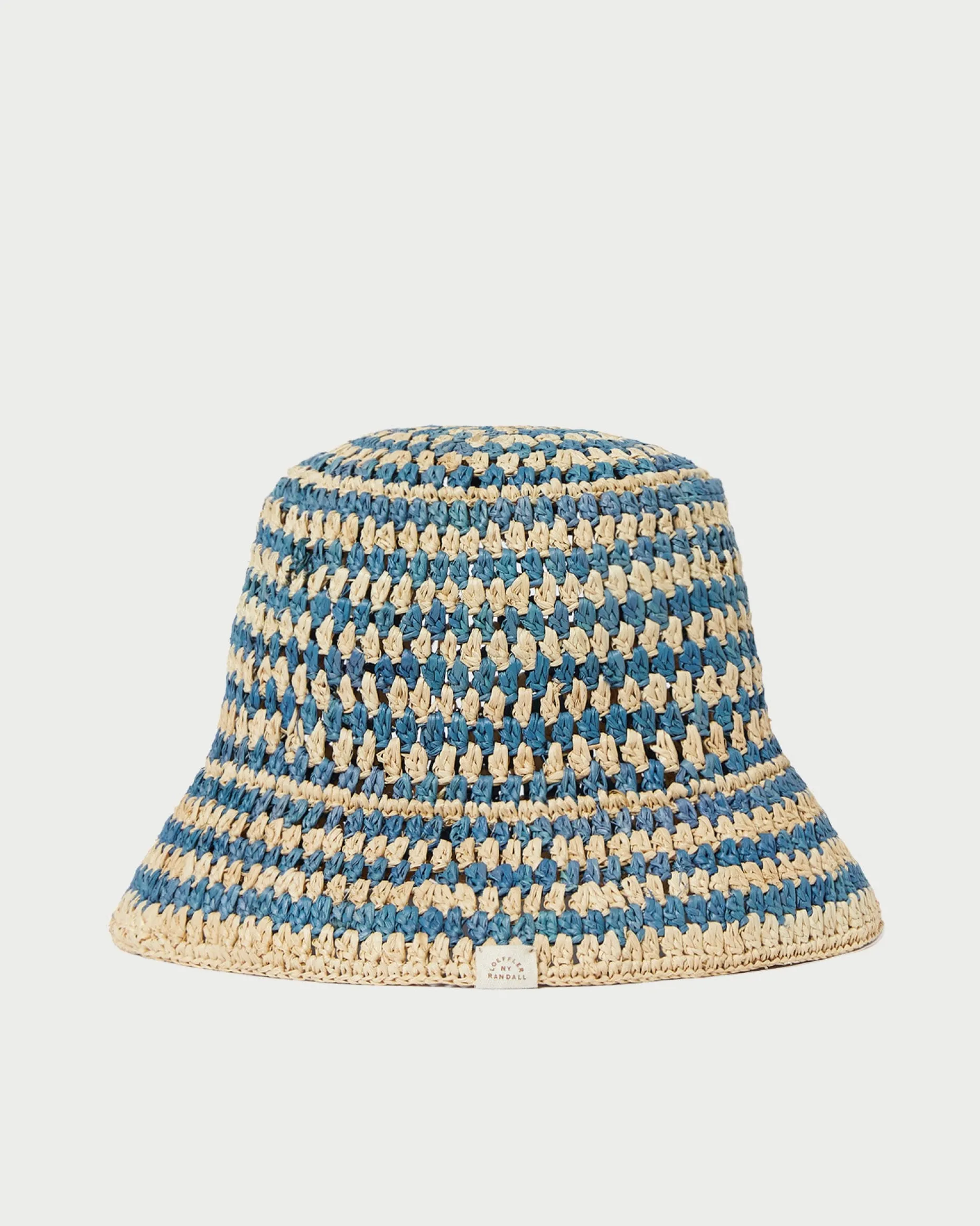 Jocelyn Blue/Natural Bucket Hat