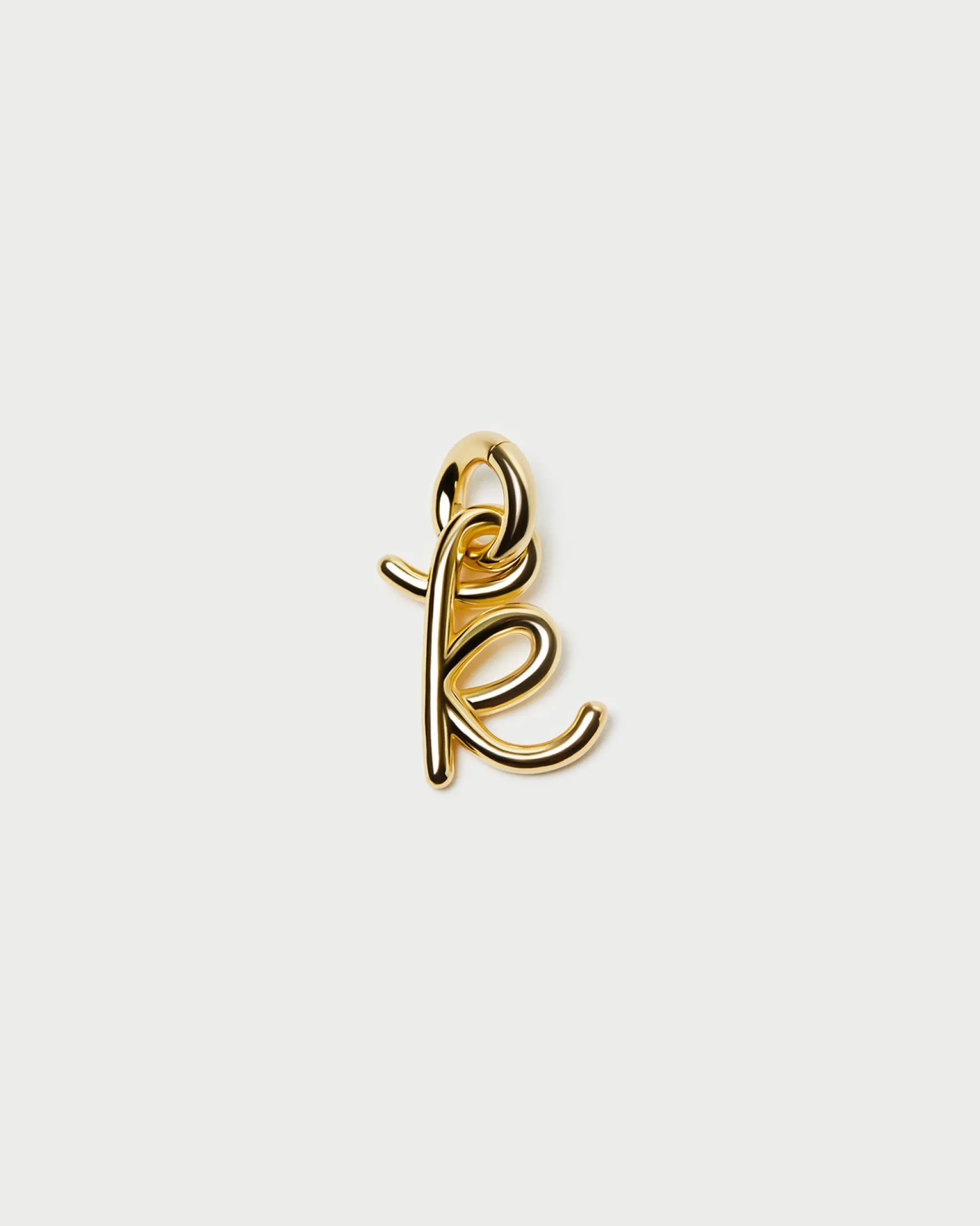 Small Gold Letter "L" Charm