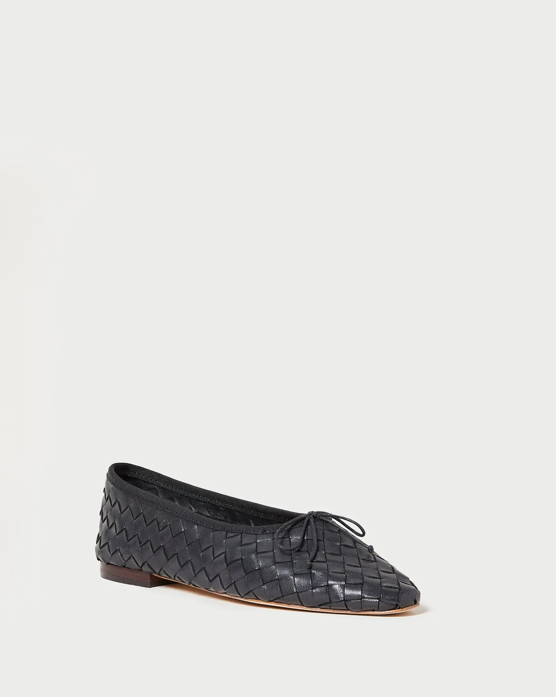 Landry Black Woven Ballet Flat