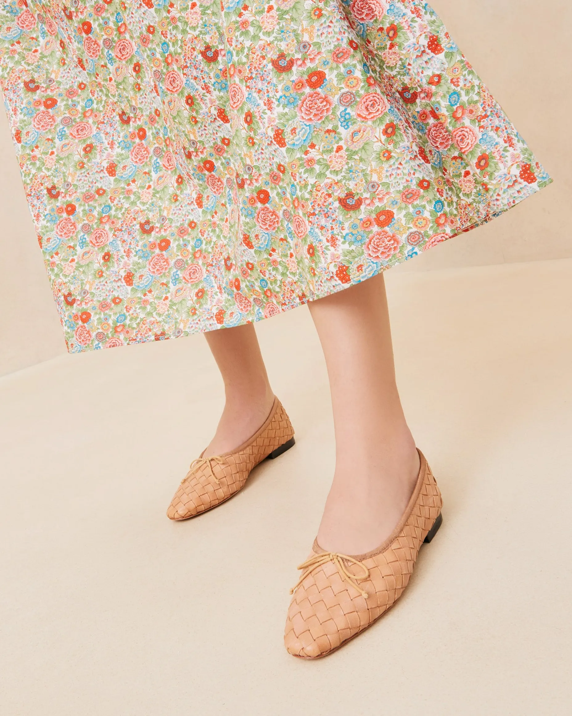 Landry Black Woven Ballet Flat