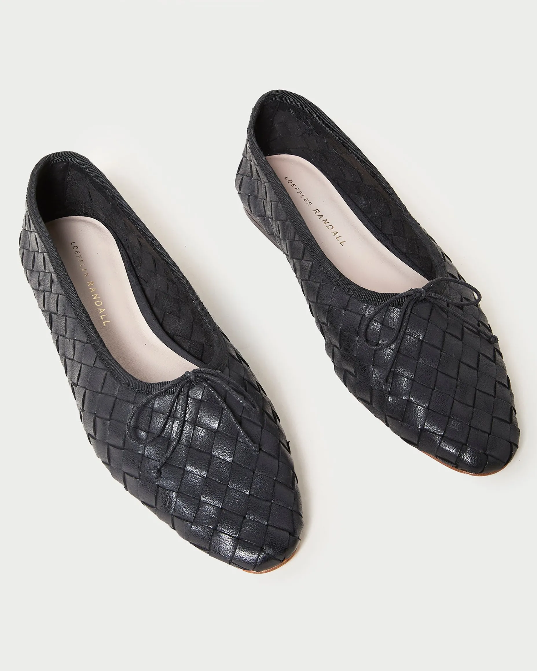 Landry Black Woven Ballet Flat