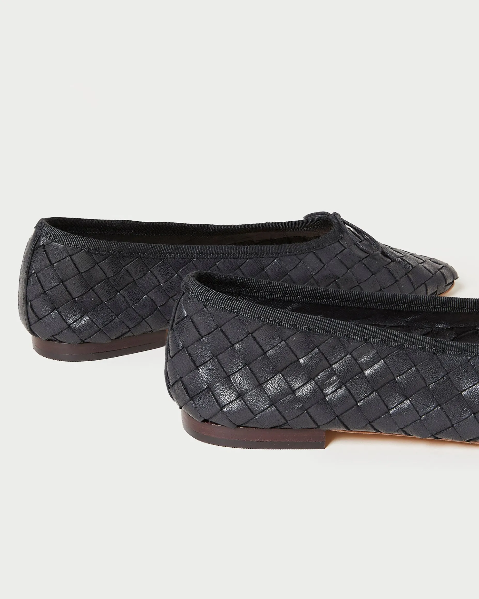 Landry Black Woven Ballet Flat