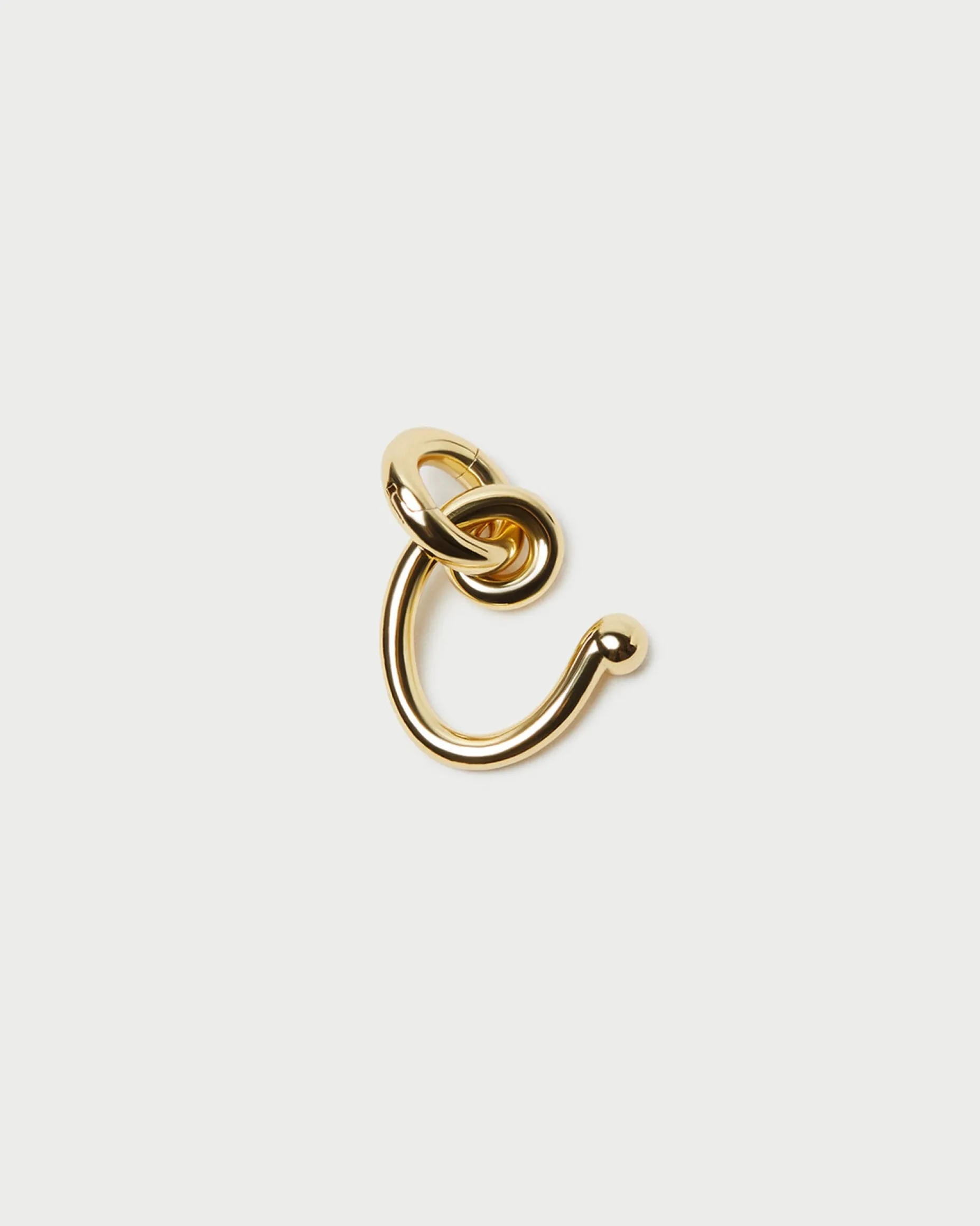 Small Gold Letter "M" Charm