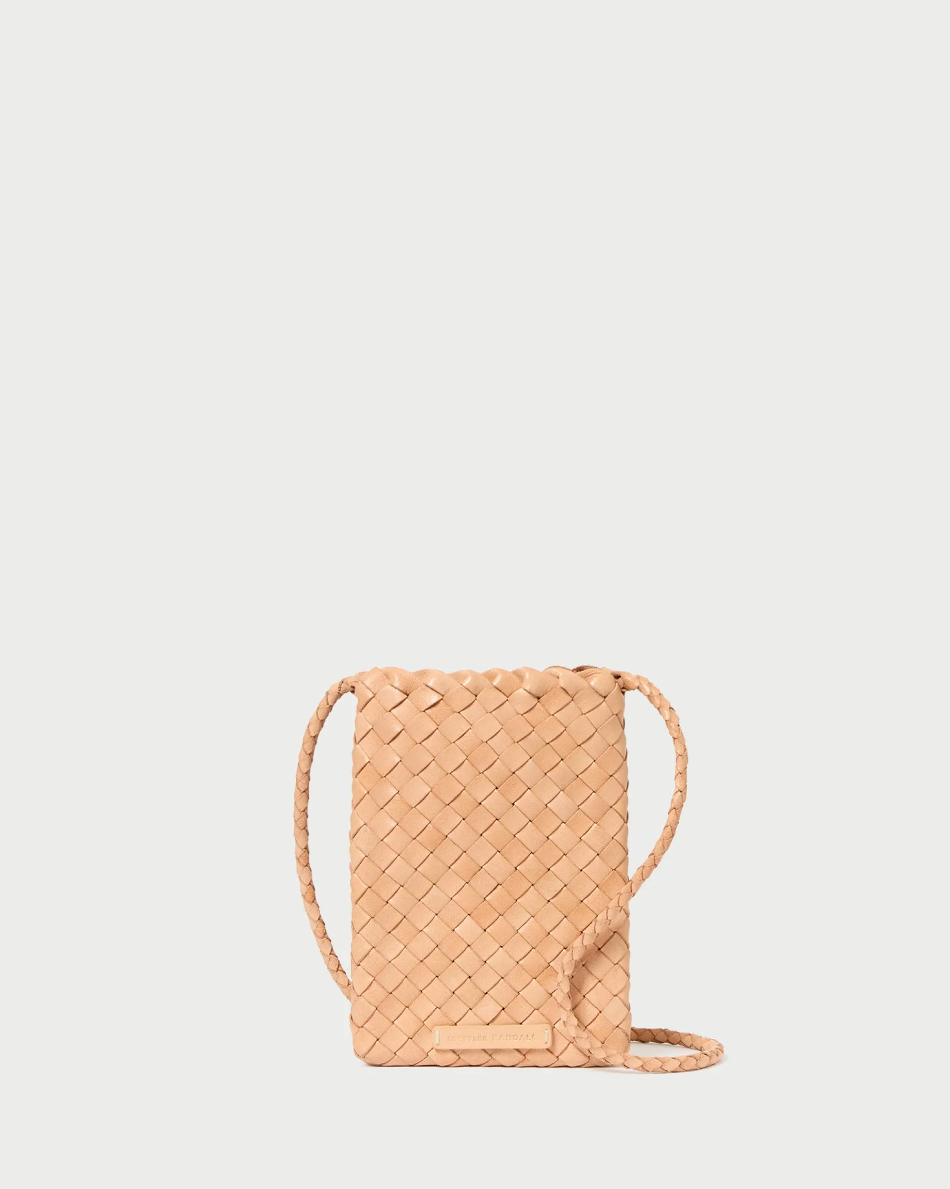 Grace Desert Sand Woven Crossbody