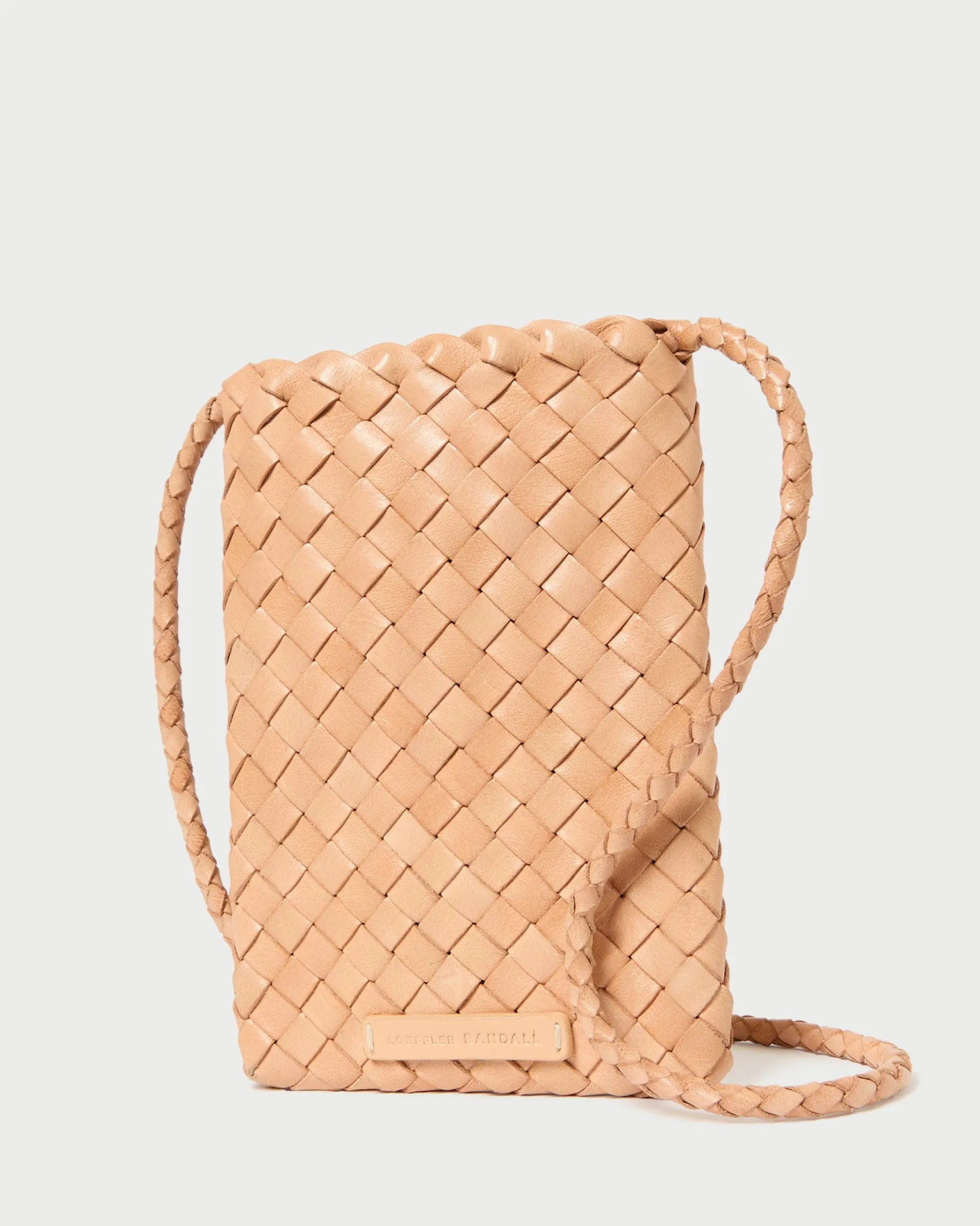Grace Desert Sand Woven Crossbody