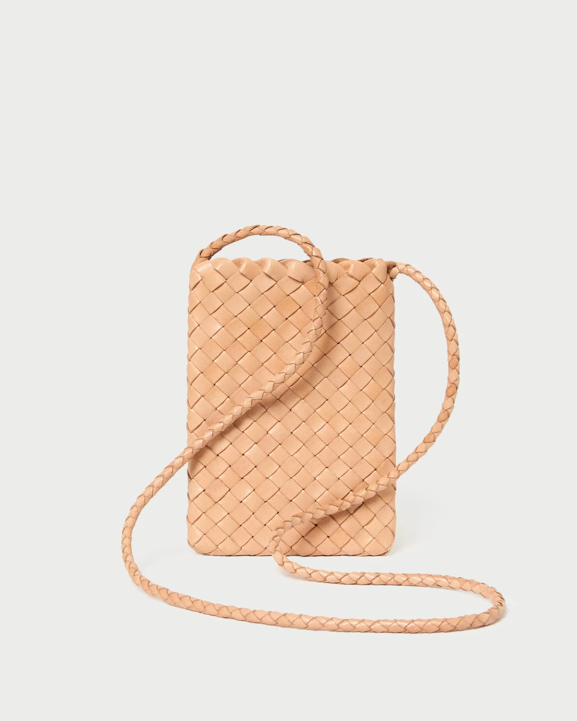 Grace Desert Sand Woven Crossbody