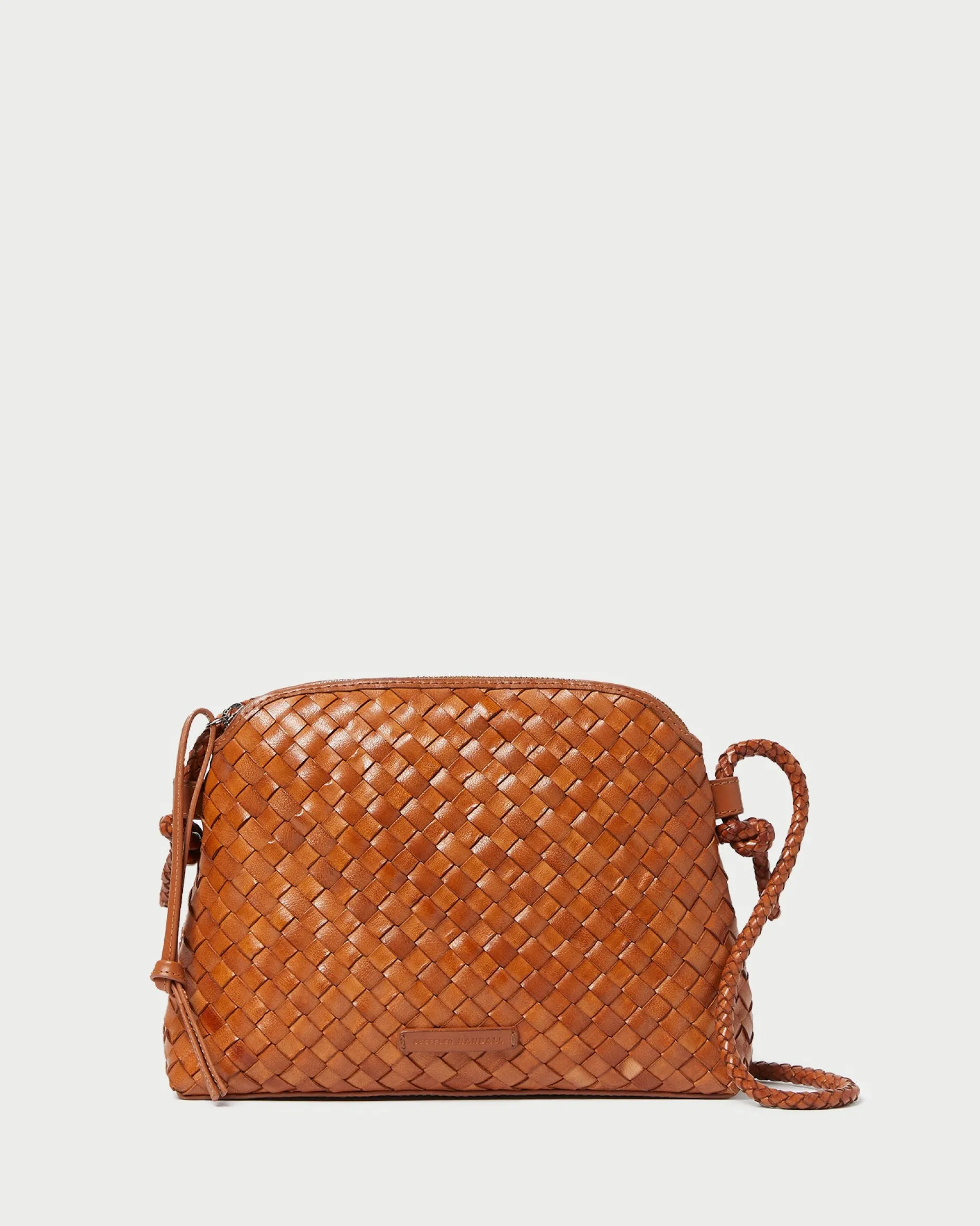 Mallory Desert Sand Woven Crossbody