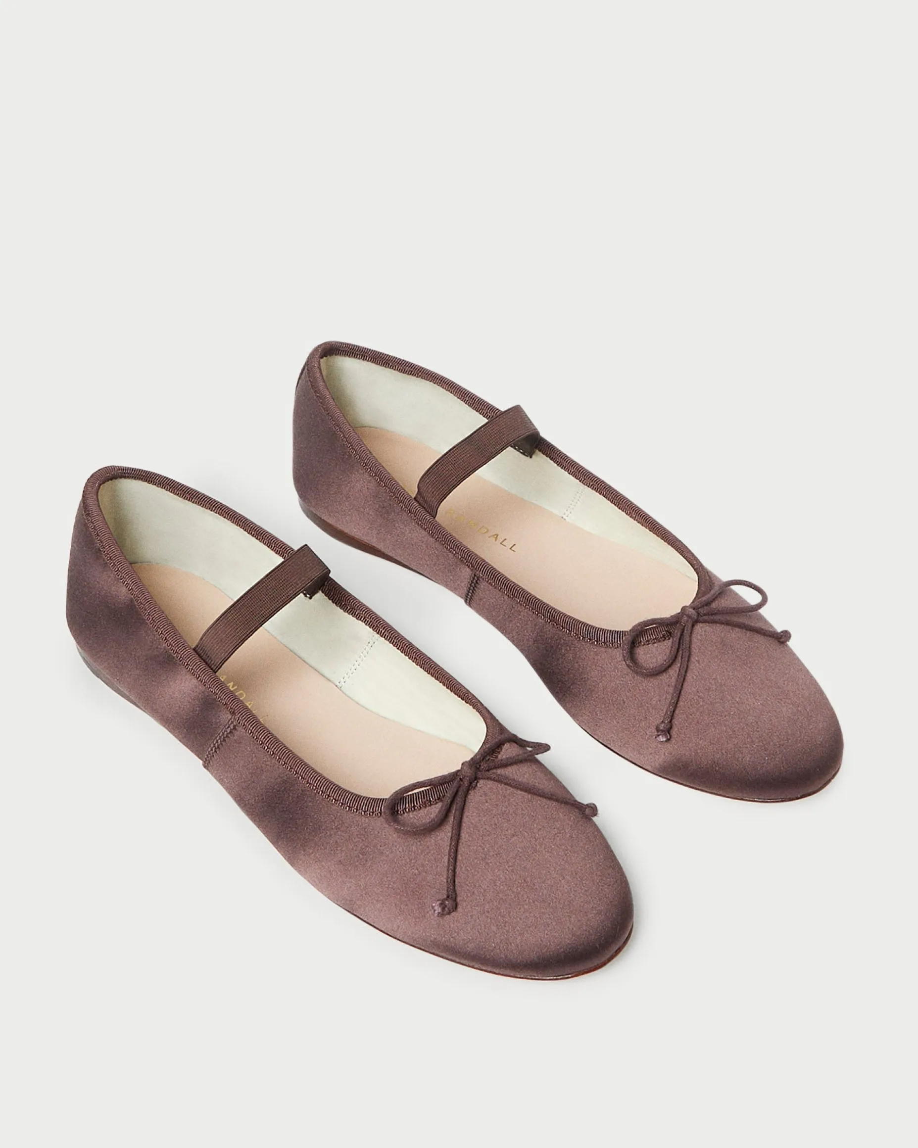 Leonie Caramel/Crystal Ballet Flat