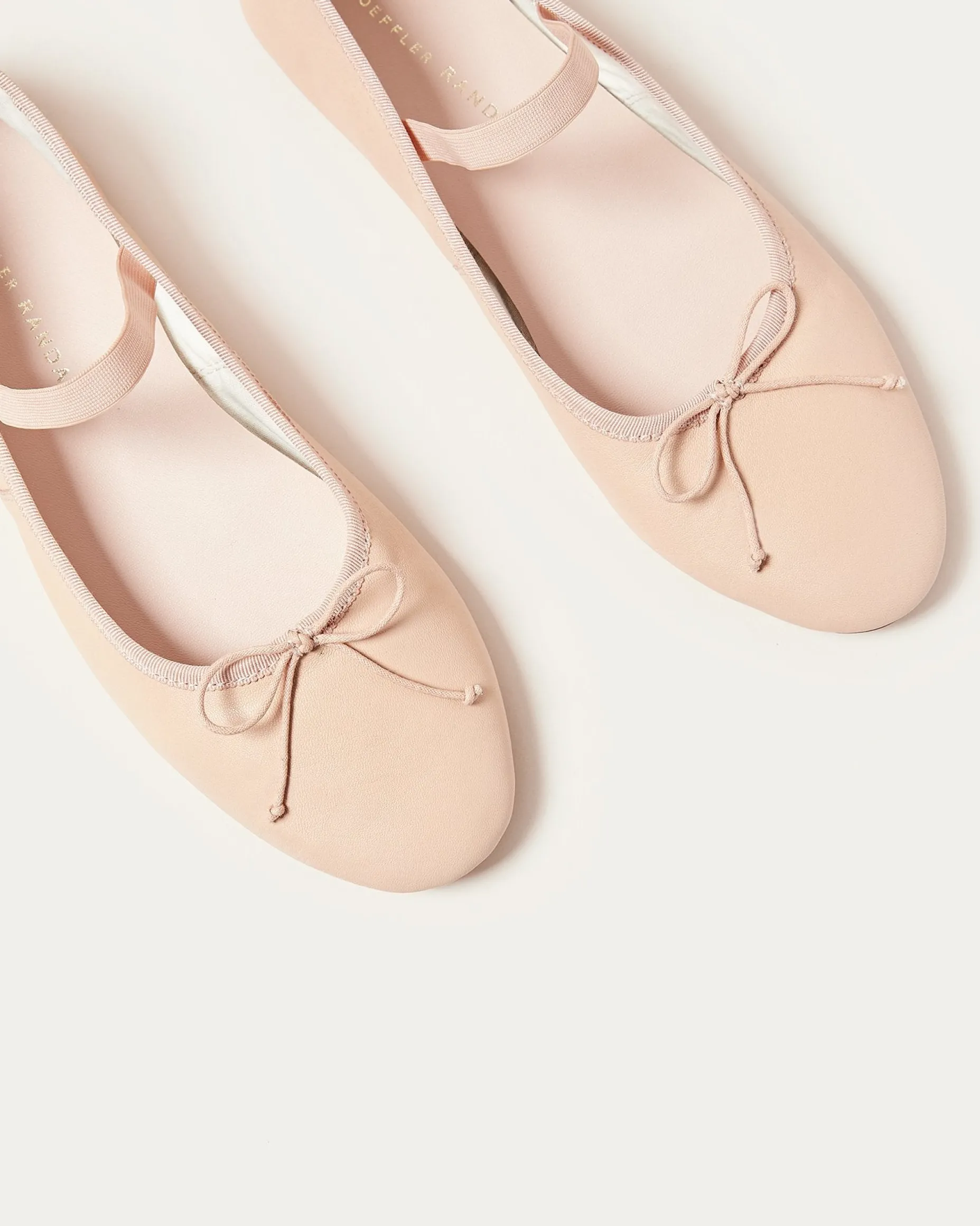 Leonie Caramel/Crystal Ballet Flat