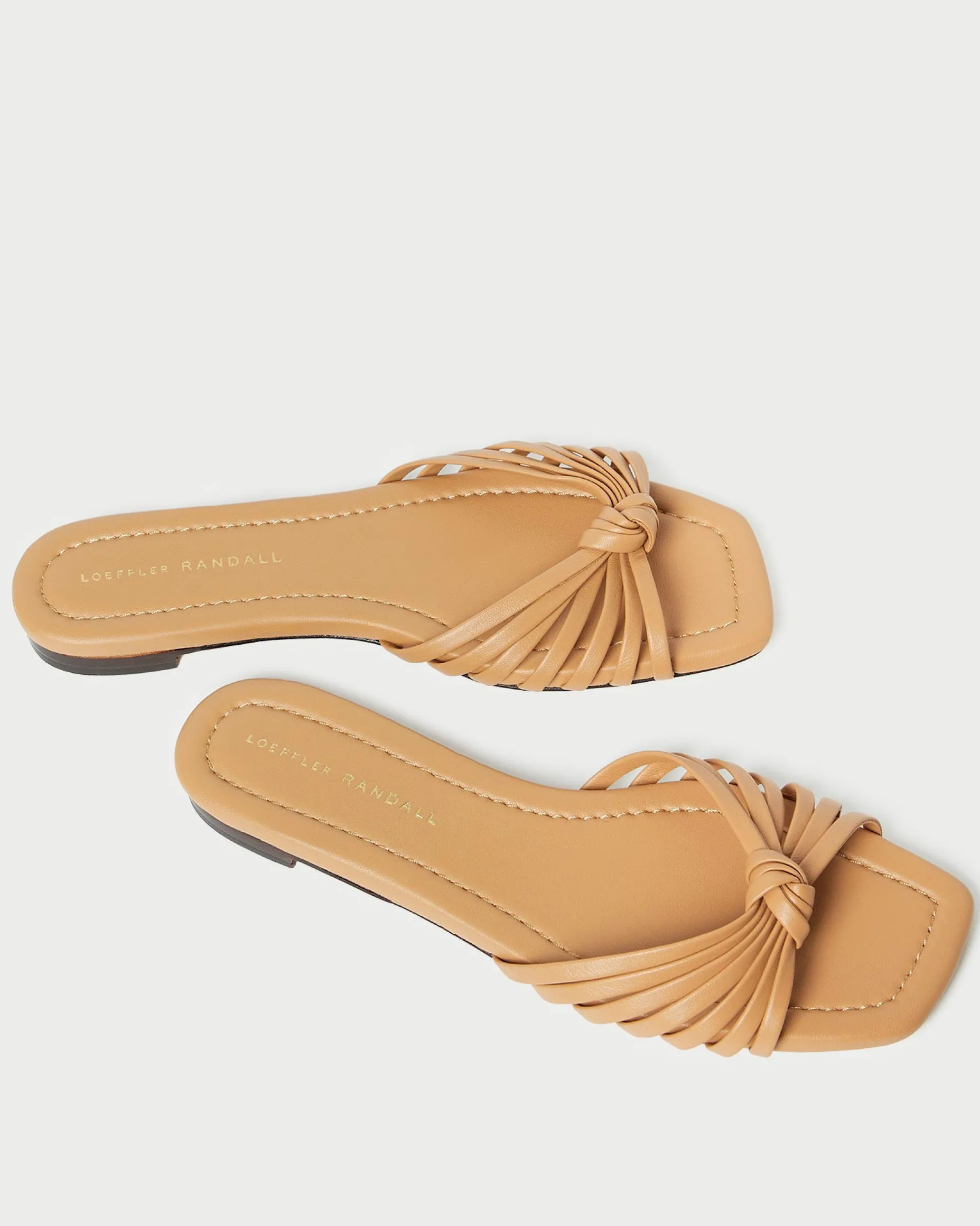Izzie Dune Leather Knot Sandal