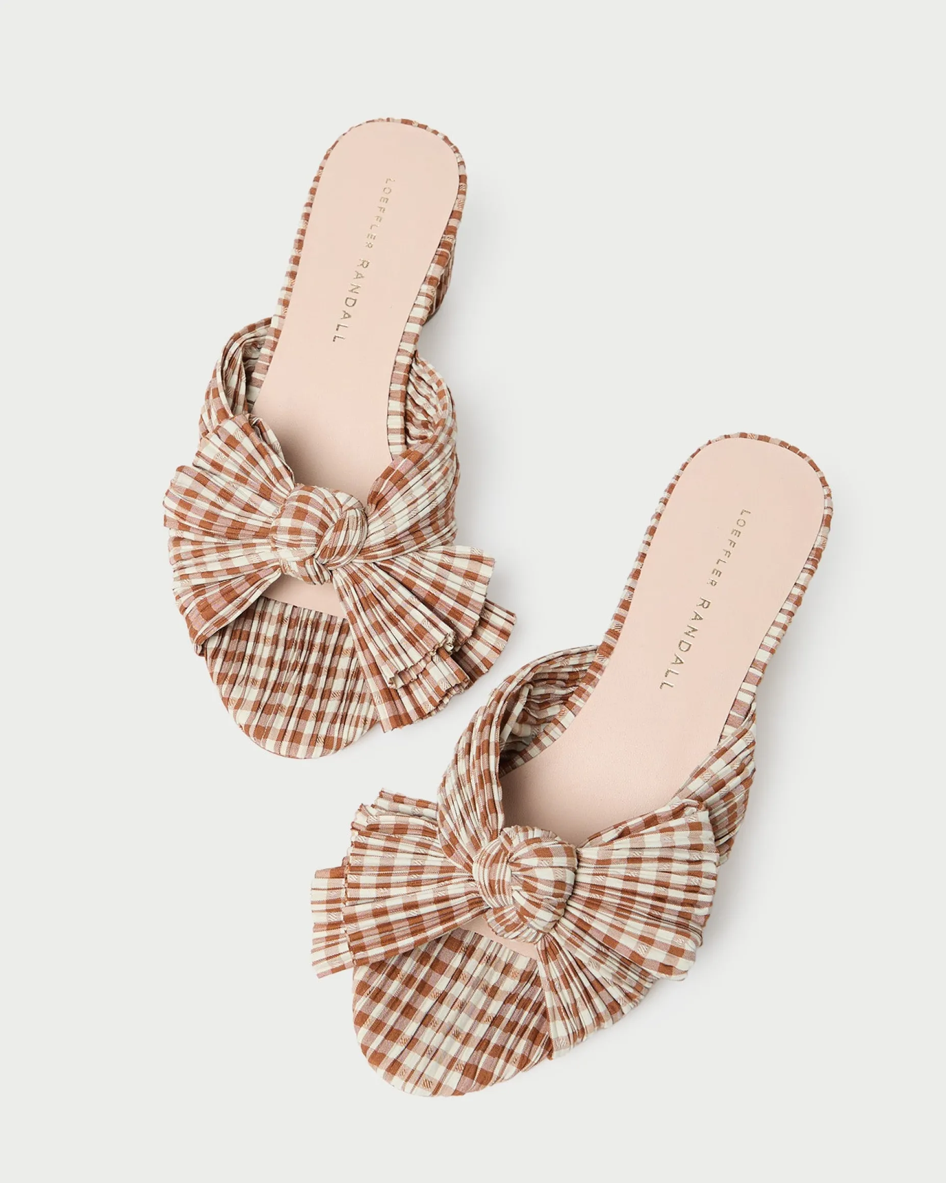 Emilia Sage Pleated Bow Heel