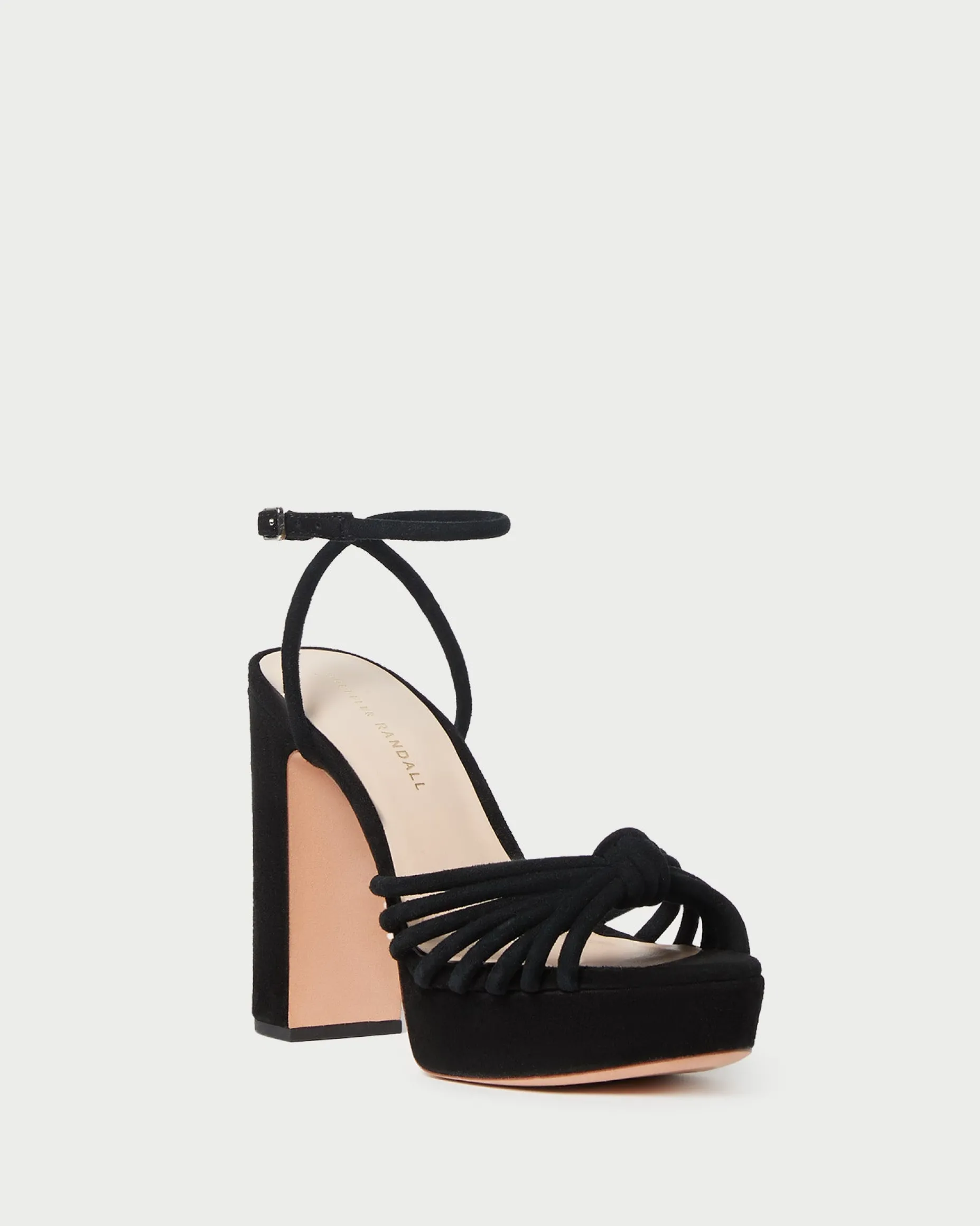 Rivka Champagne Knot Platform Sandal