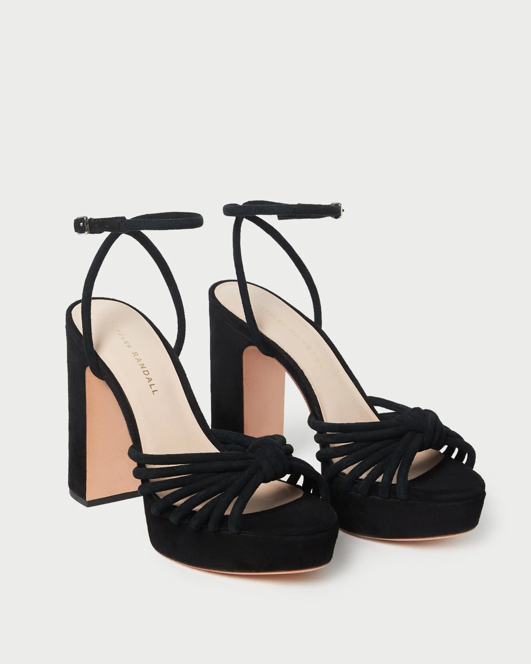 Rivka Champagne Knot Platform Sandal