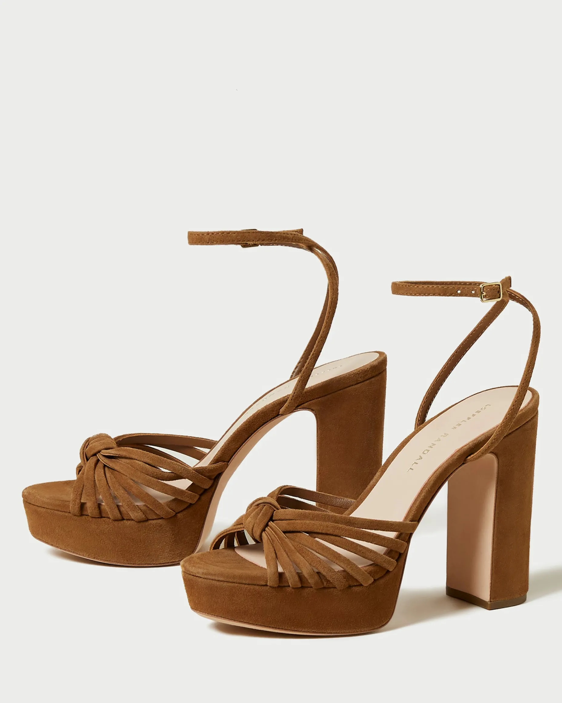 Rivka Champagne Knot Platform Sandal