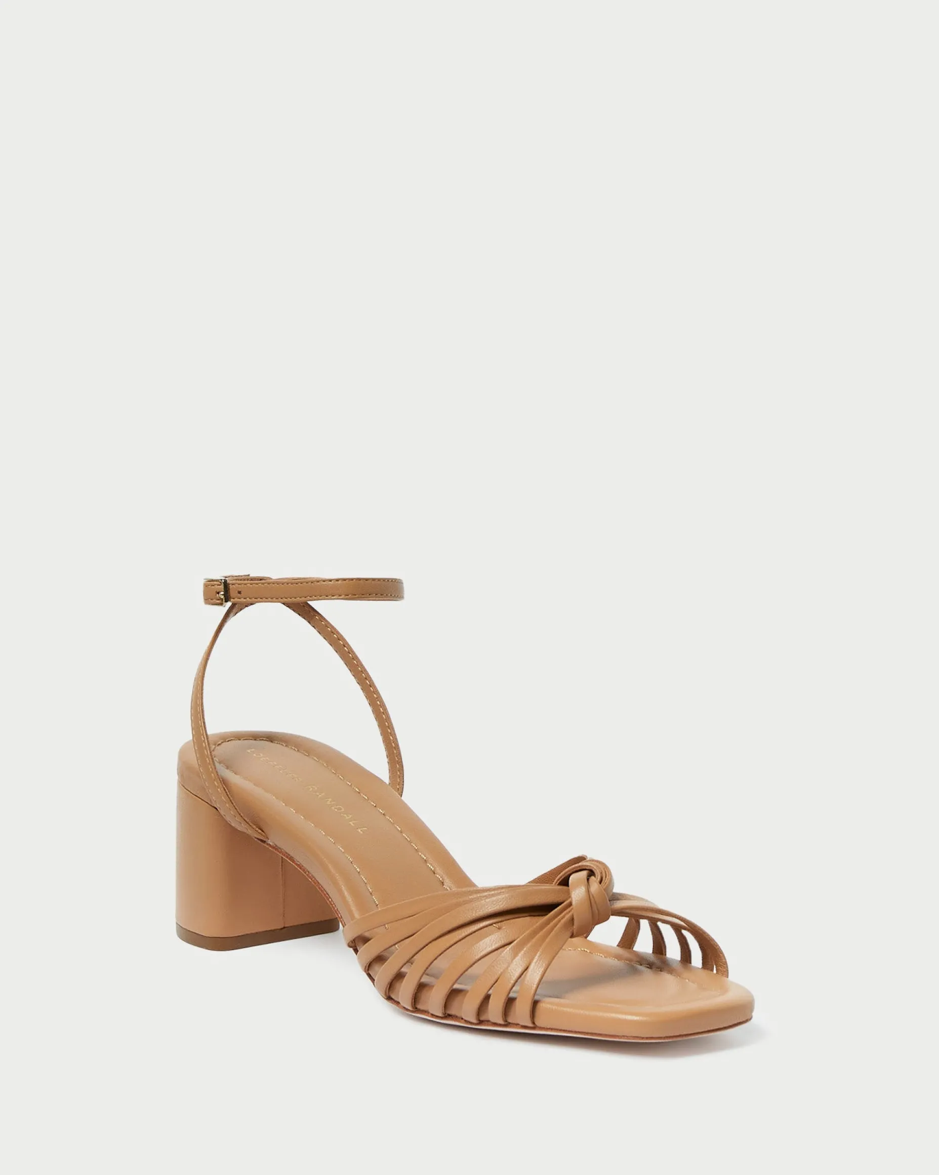 Olivia Dune Knot Mid-Heel Sandal