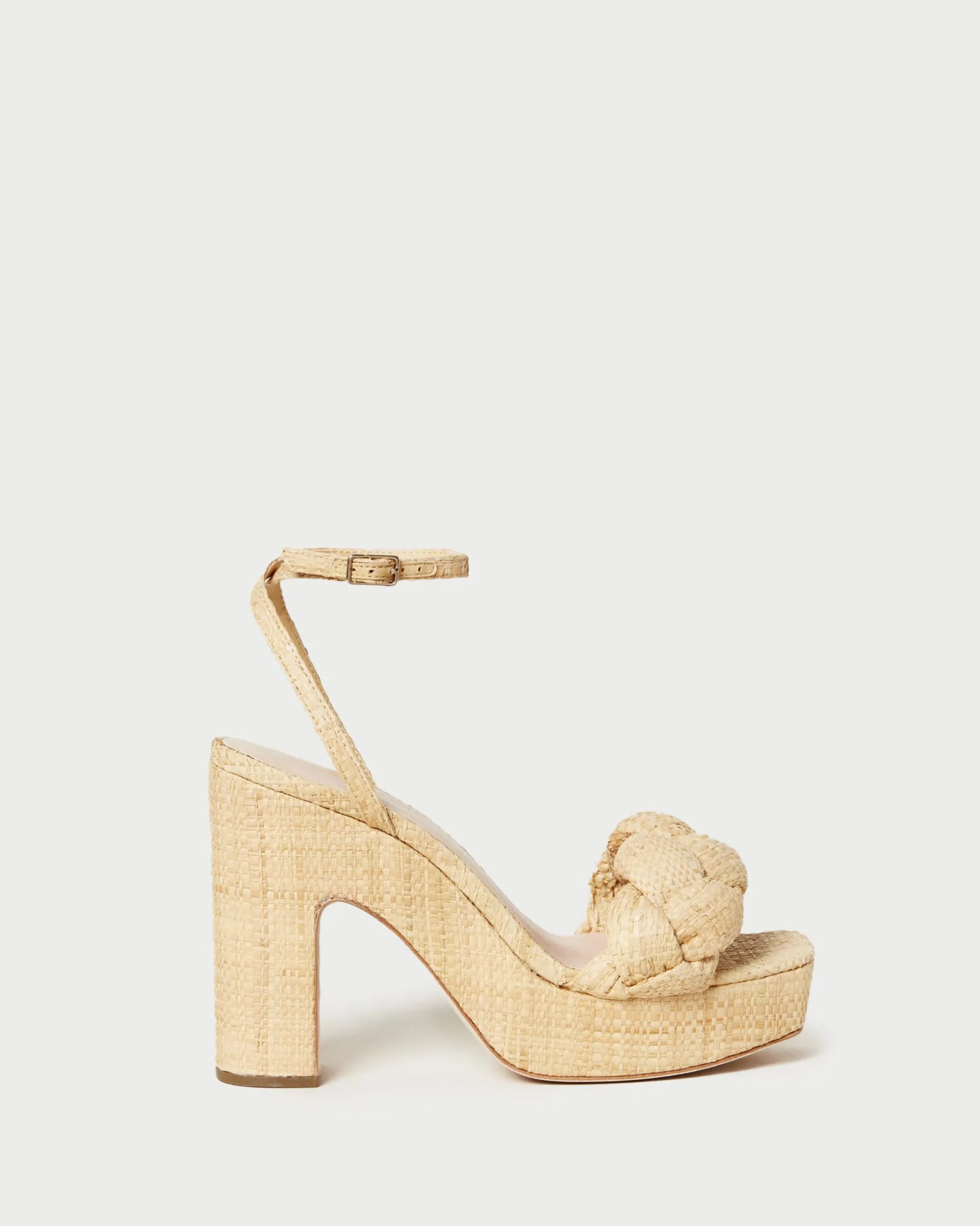 Fae Natural Platform Heel