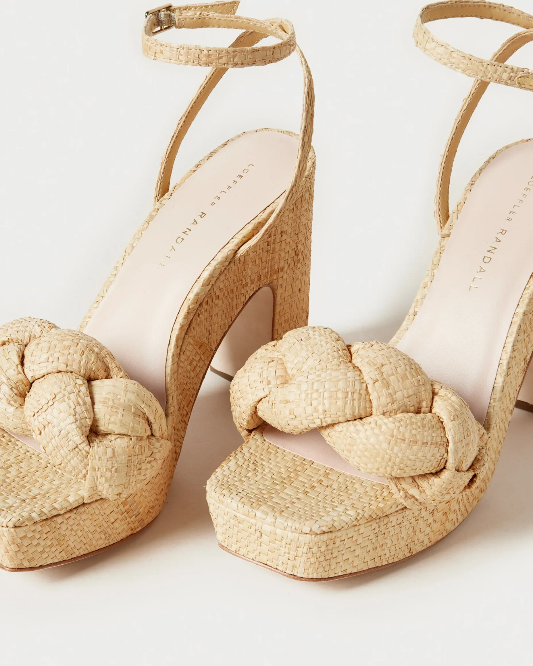 Fae Natural Platform Heel