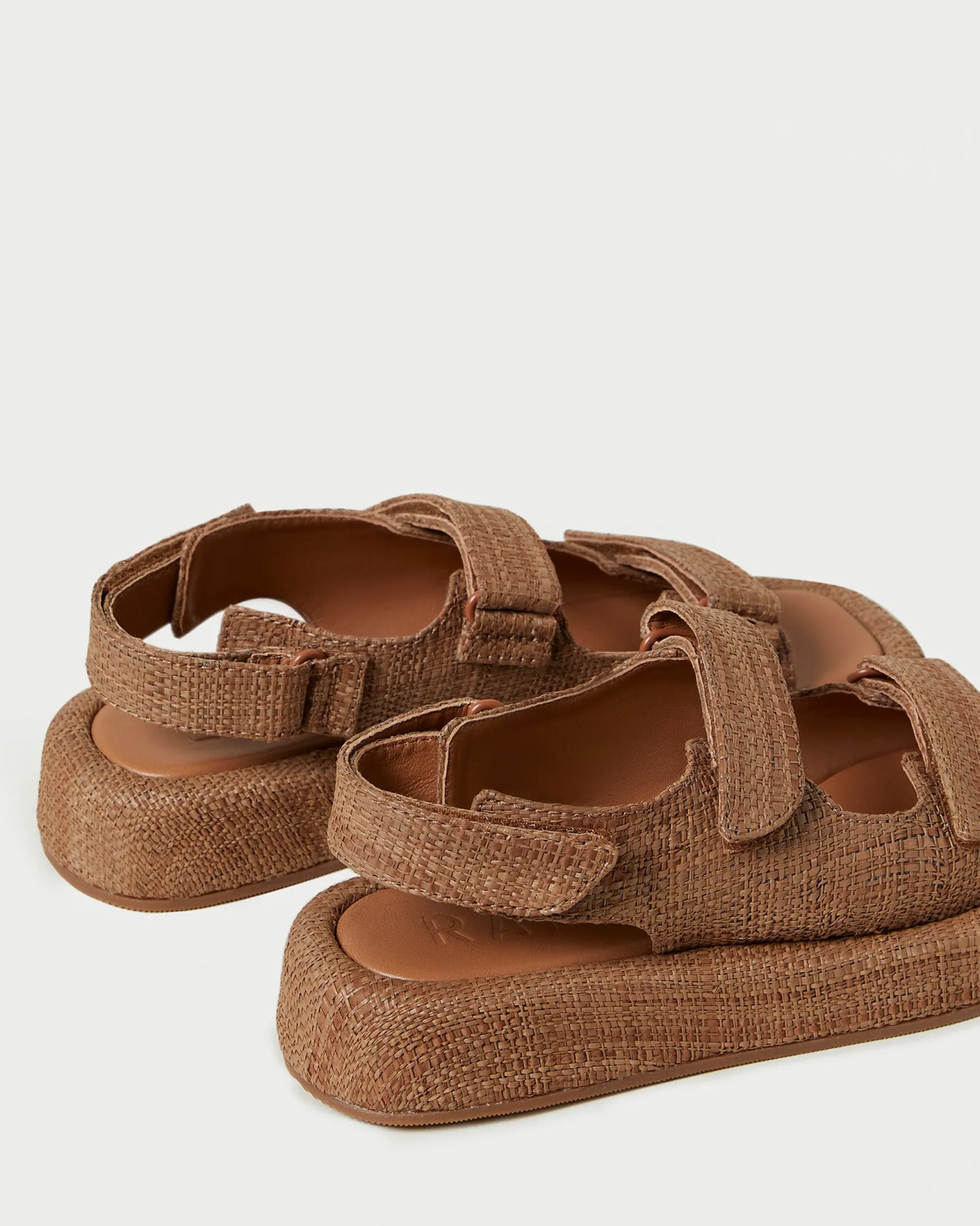 Blaise Natural Raffia Platform Sandal