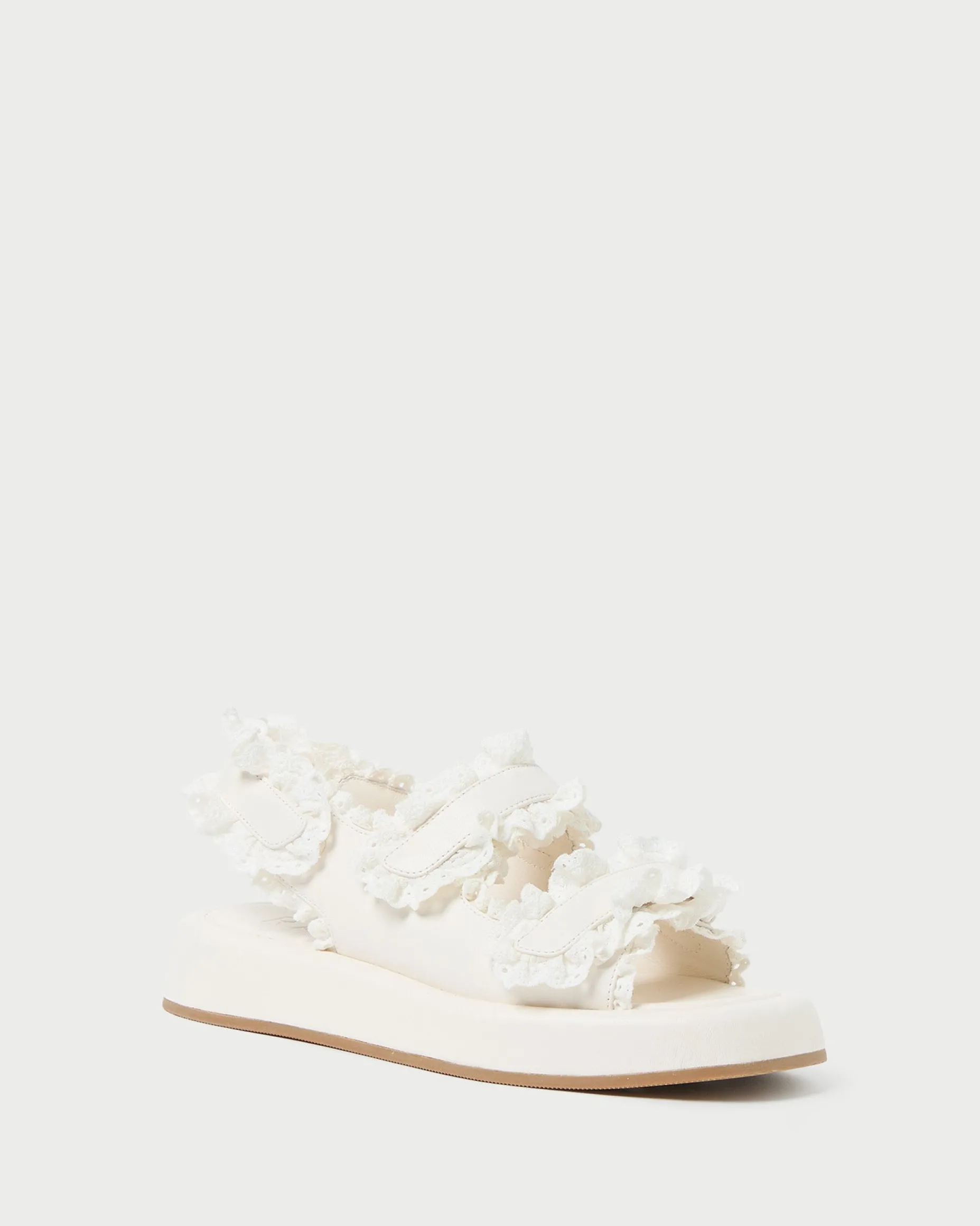 Blaise Natural Raffia Platform Sandal