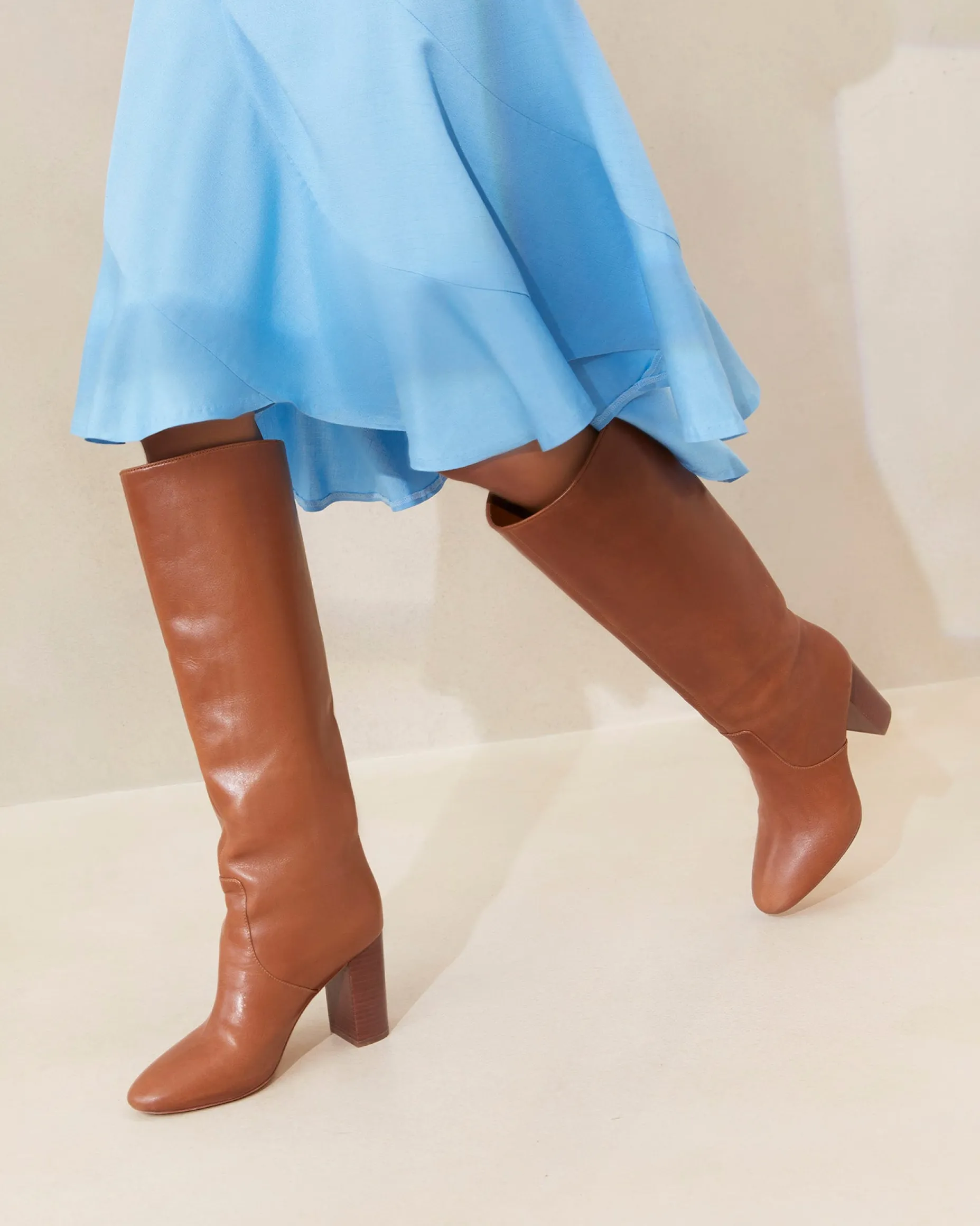 Goldy Black Tall Boot