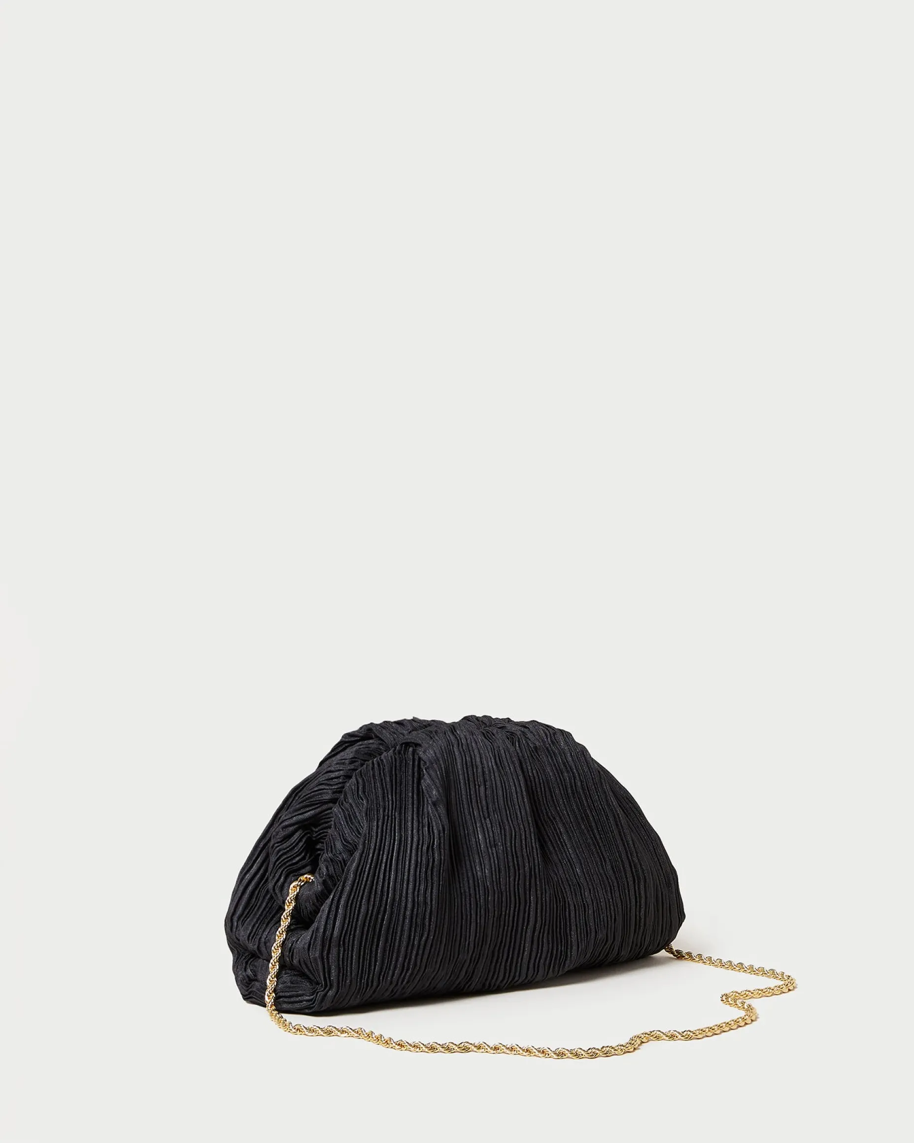 Bailey Pearl Pleated Dome Clutch