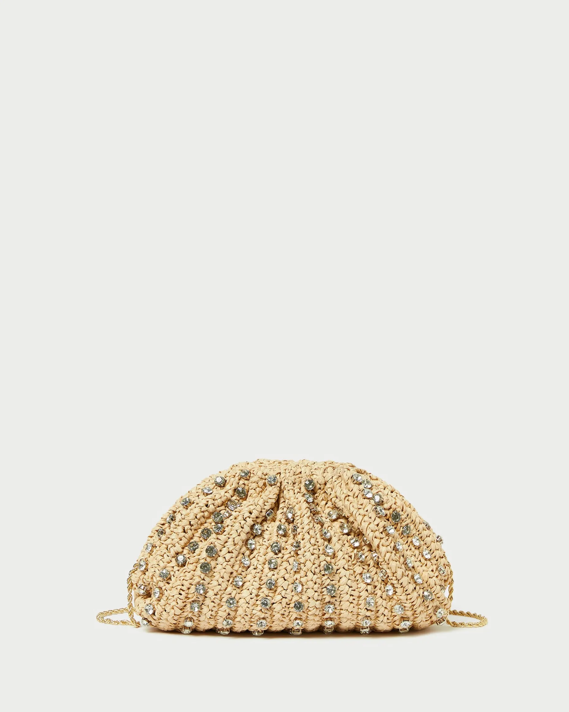 Bailey Pearl Pleated Dome Clutch