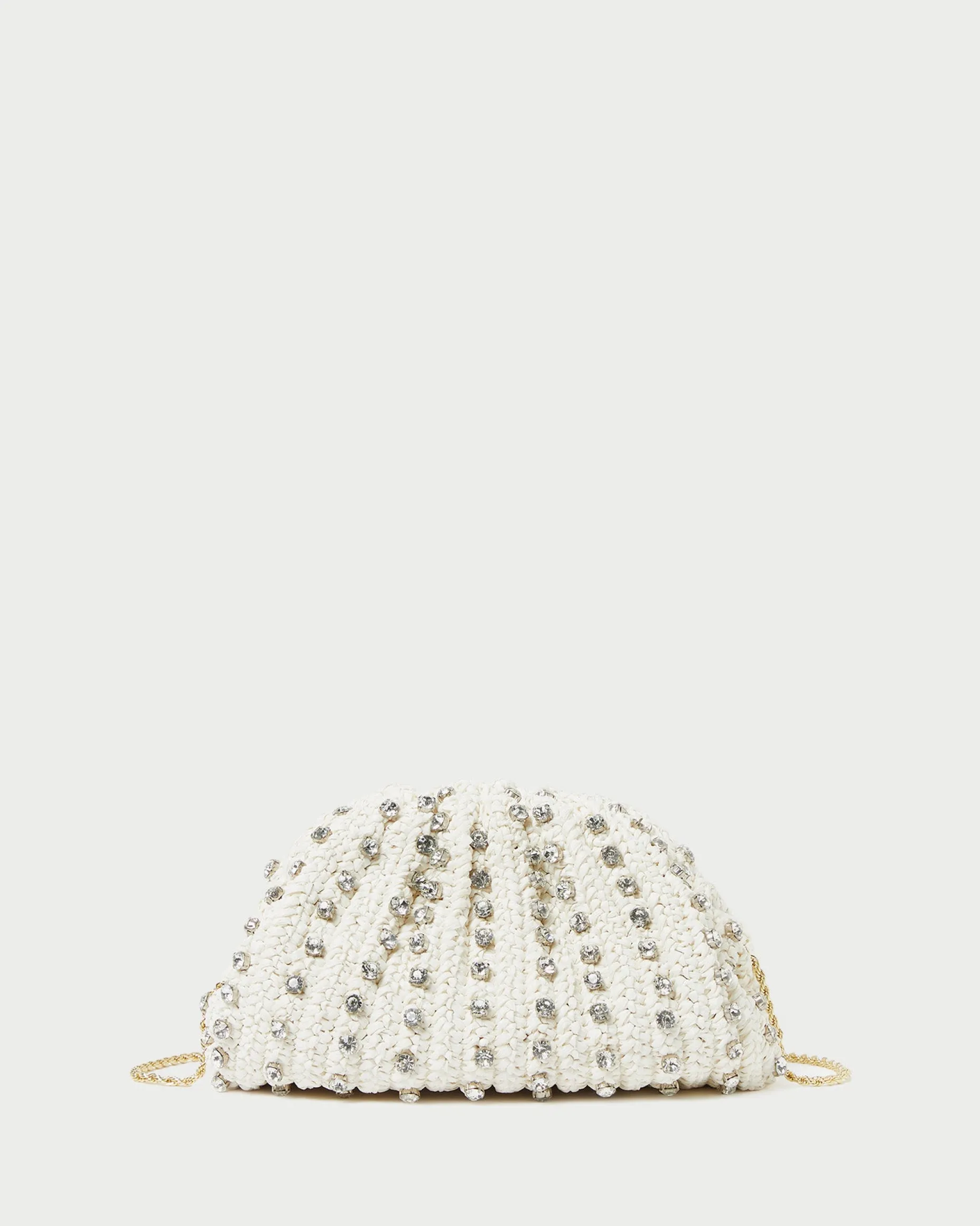 Bailey Pearl Pleated Dome Clutch