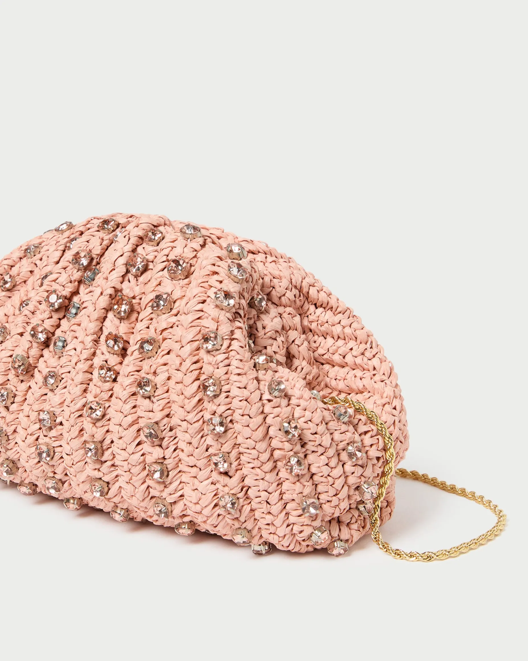 Bailey Pearl Pleated Dome Clutch