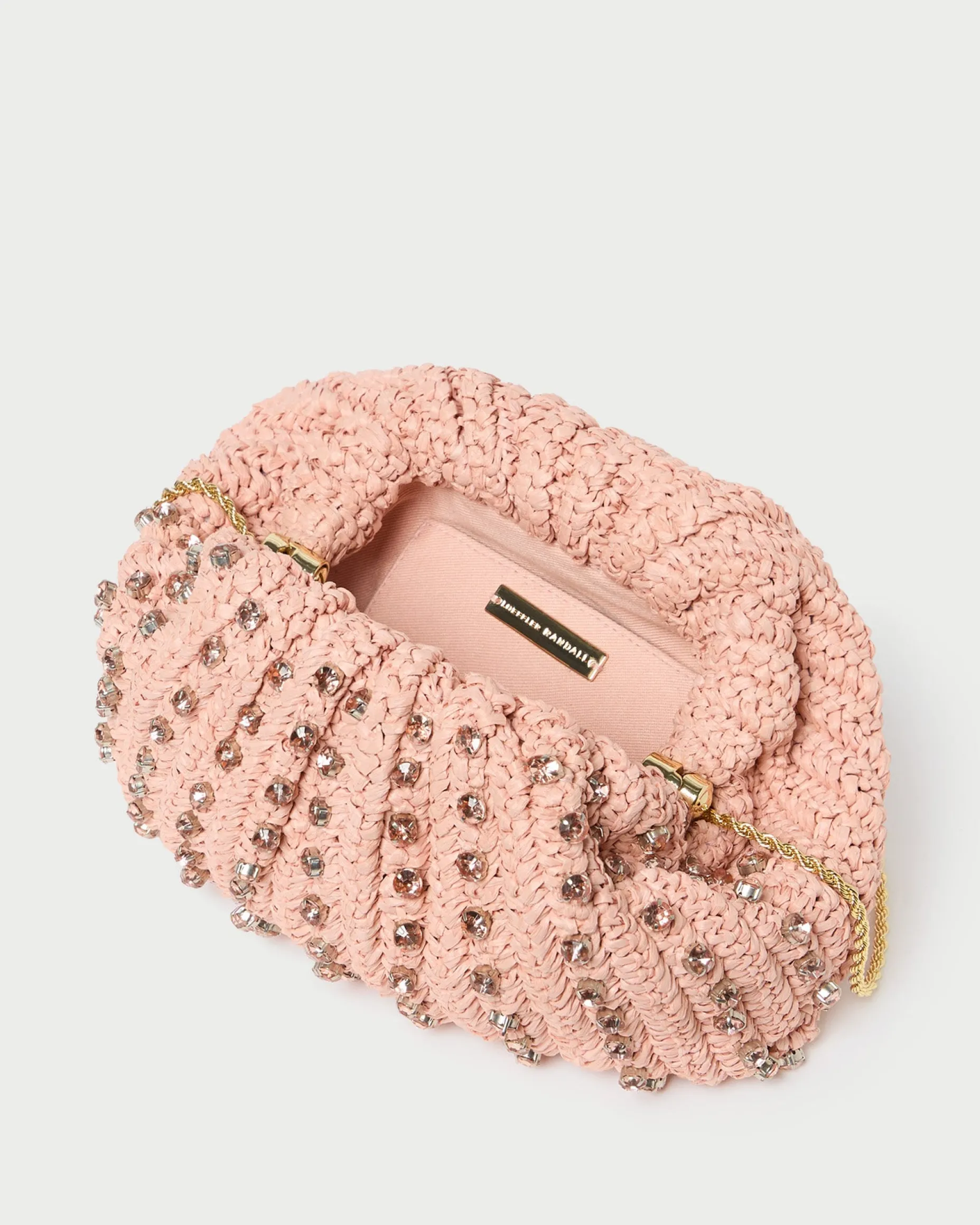 Bailey Pearl Pleated Dome Clutch