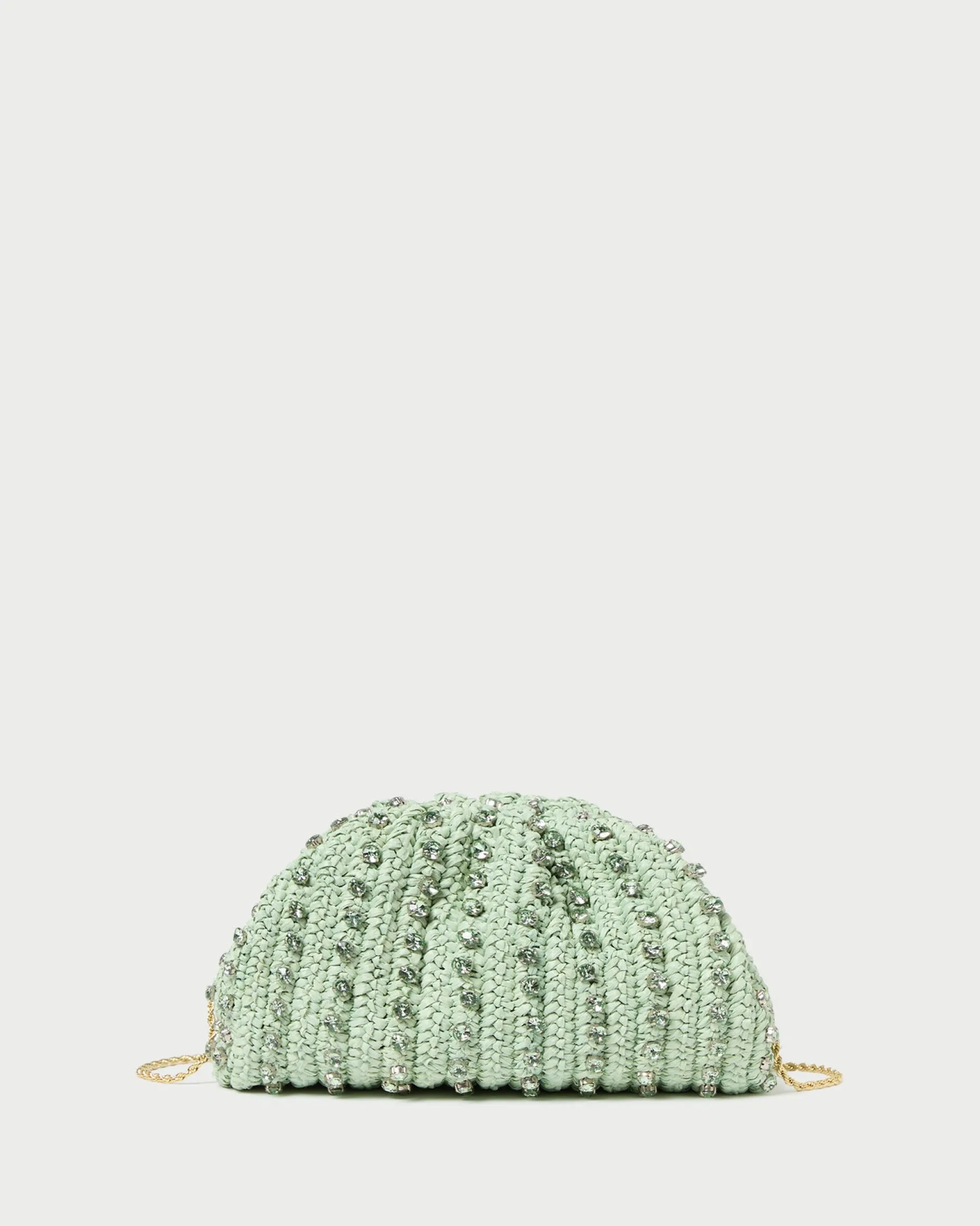 Bailey Pearl Pleated Dome Clutch