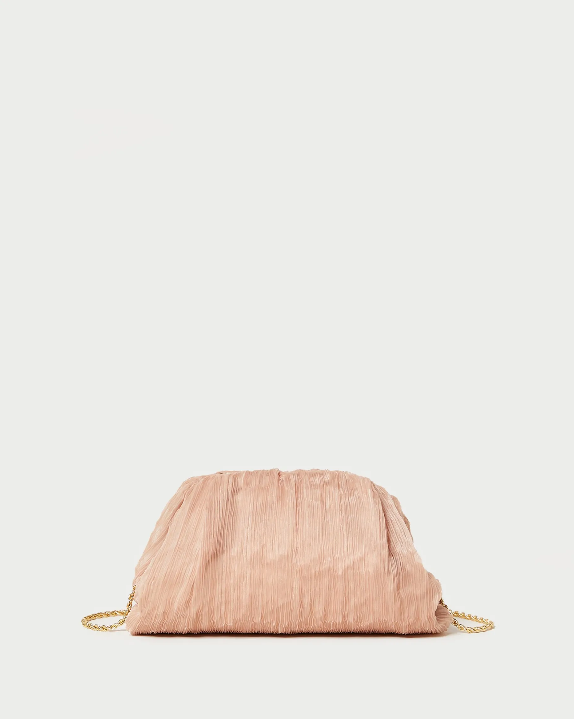 Bailey Pearl Pleated Dome Clutch