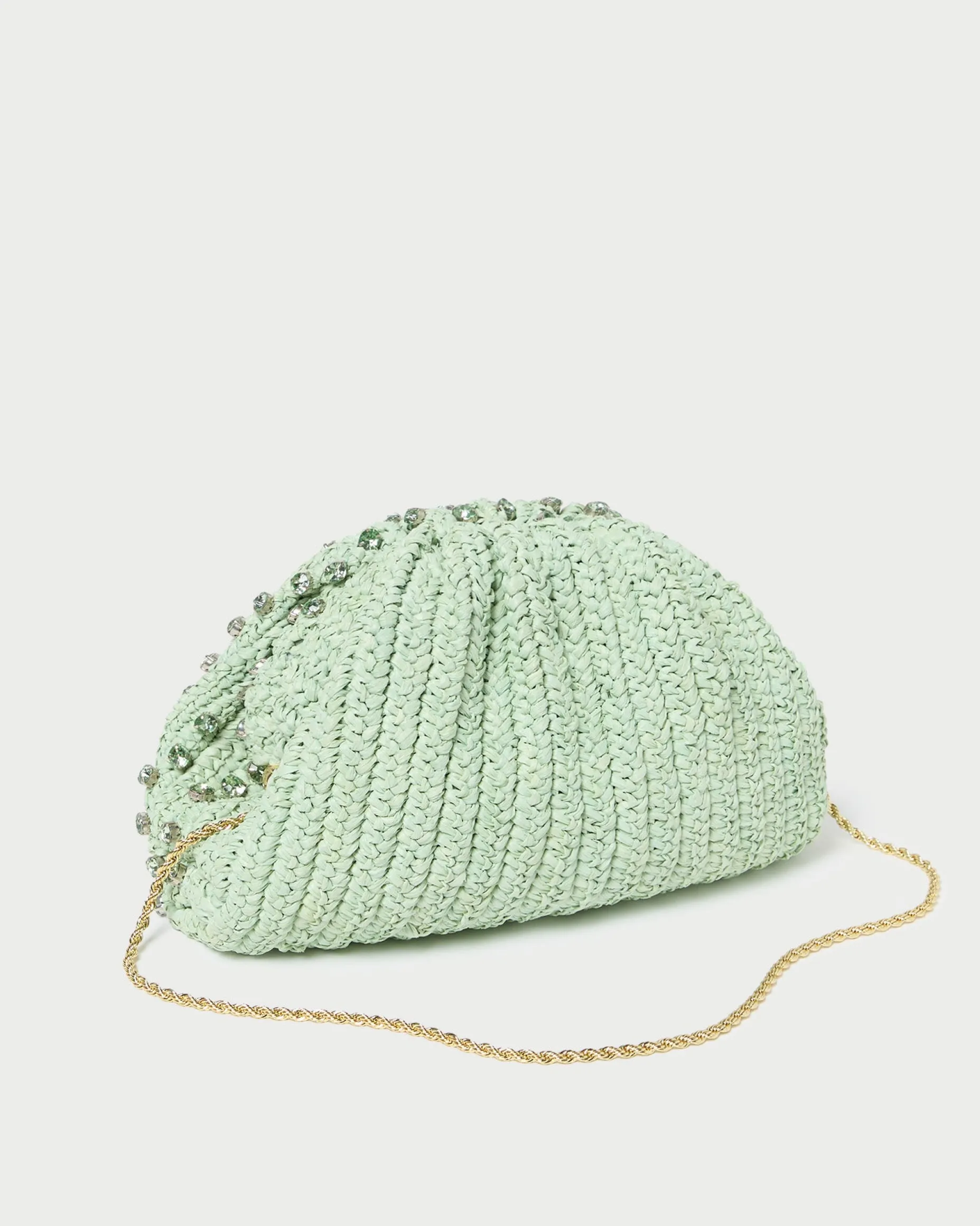 Bailey Pearl Pleated Dome Clutch