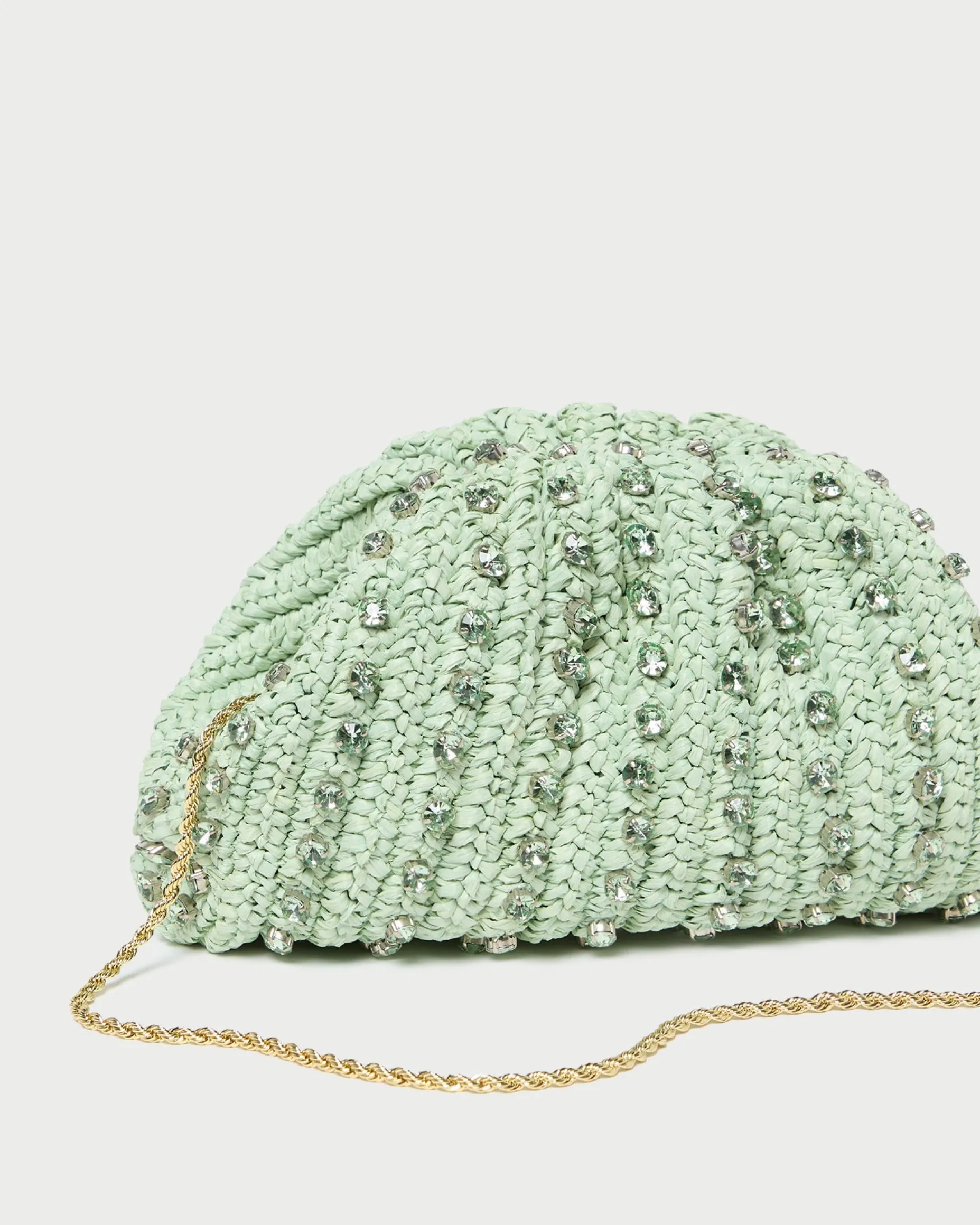 Bailey Pearl Pleated Dome Clutch