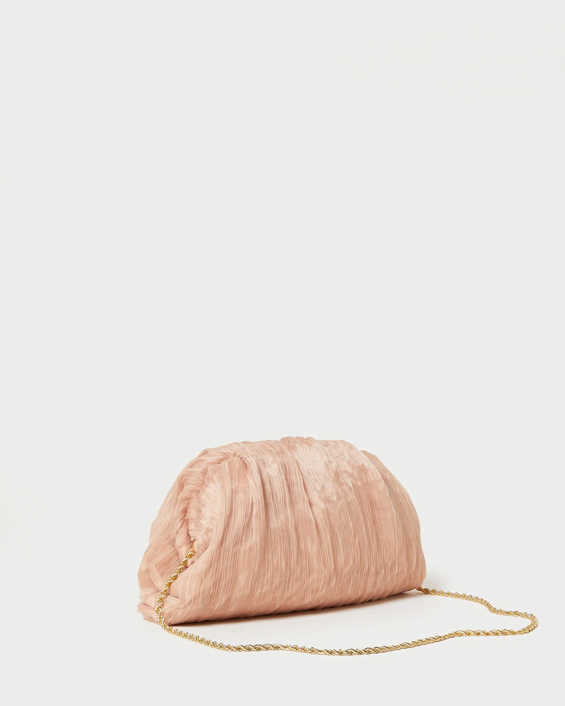 Bailey Pearl Pleated Dome Clutch