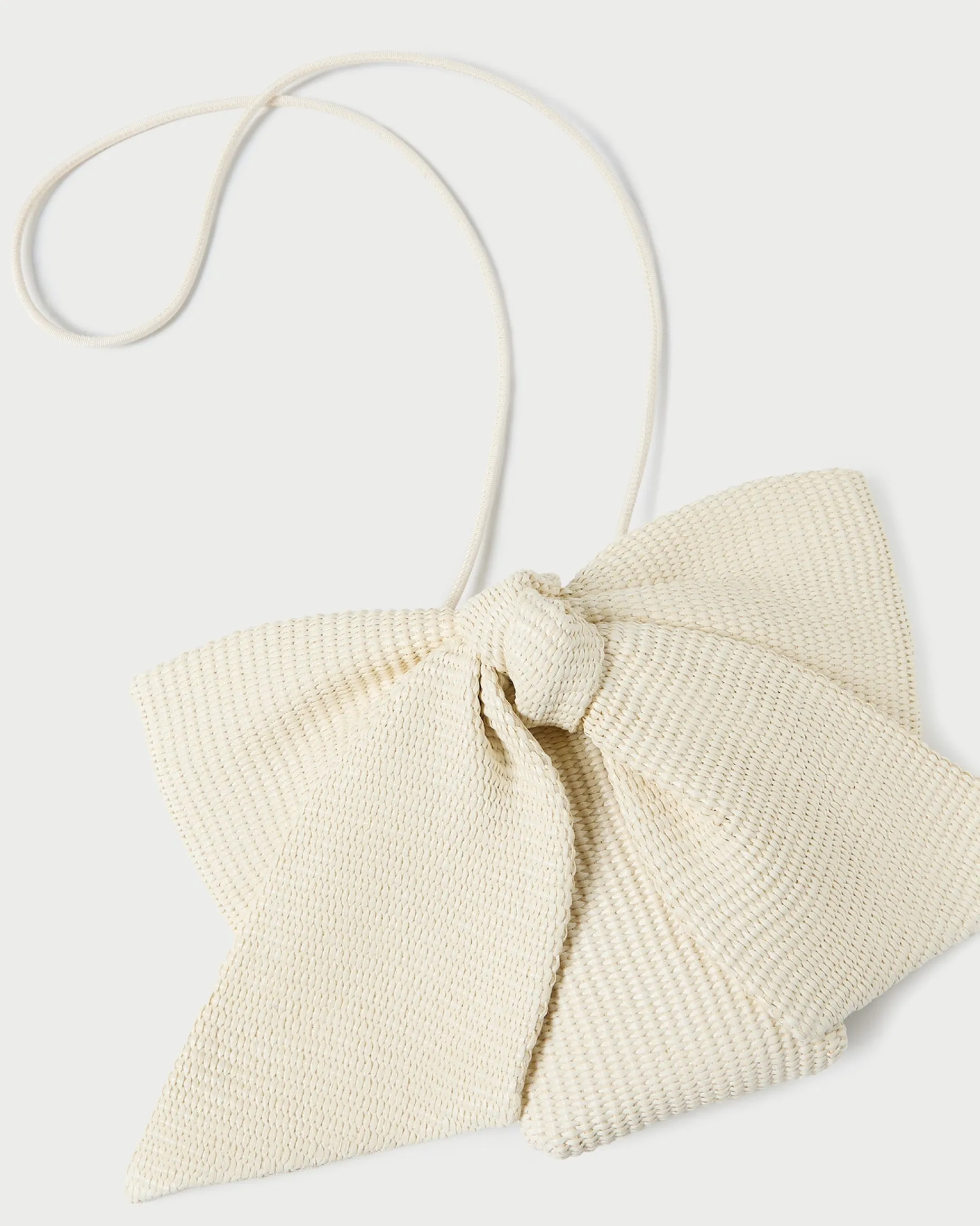 Violet Black Satin Bow Crossbody