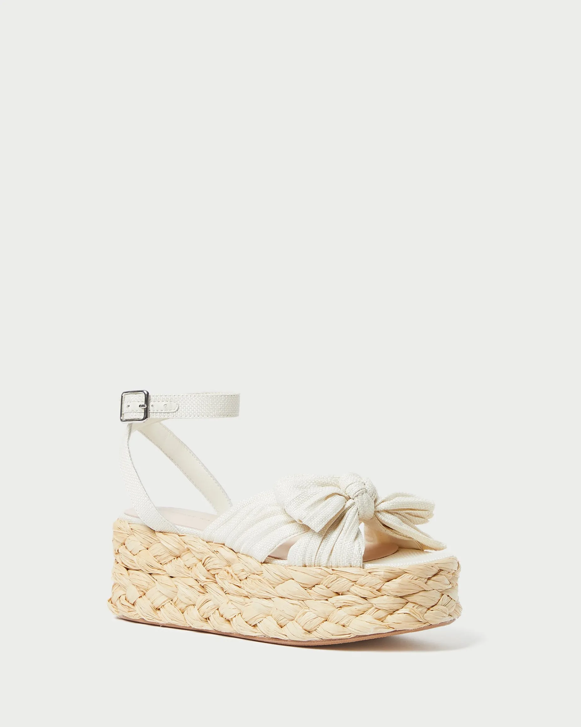 Gaby Brown Gingham Bow Espadrille
