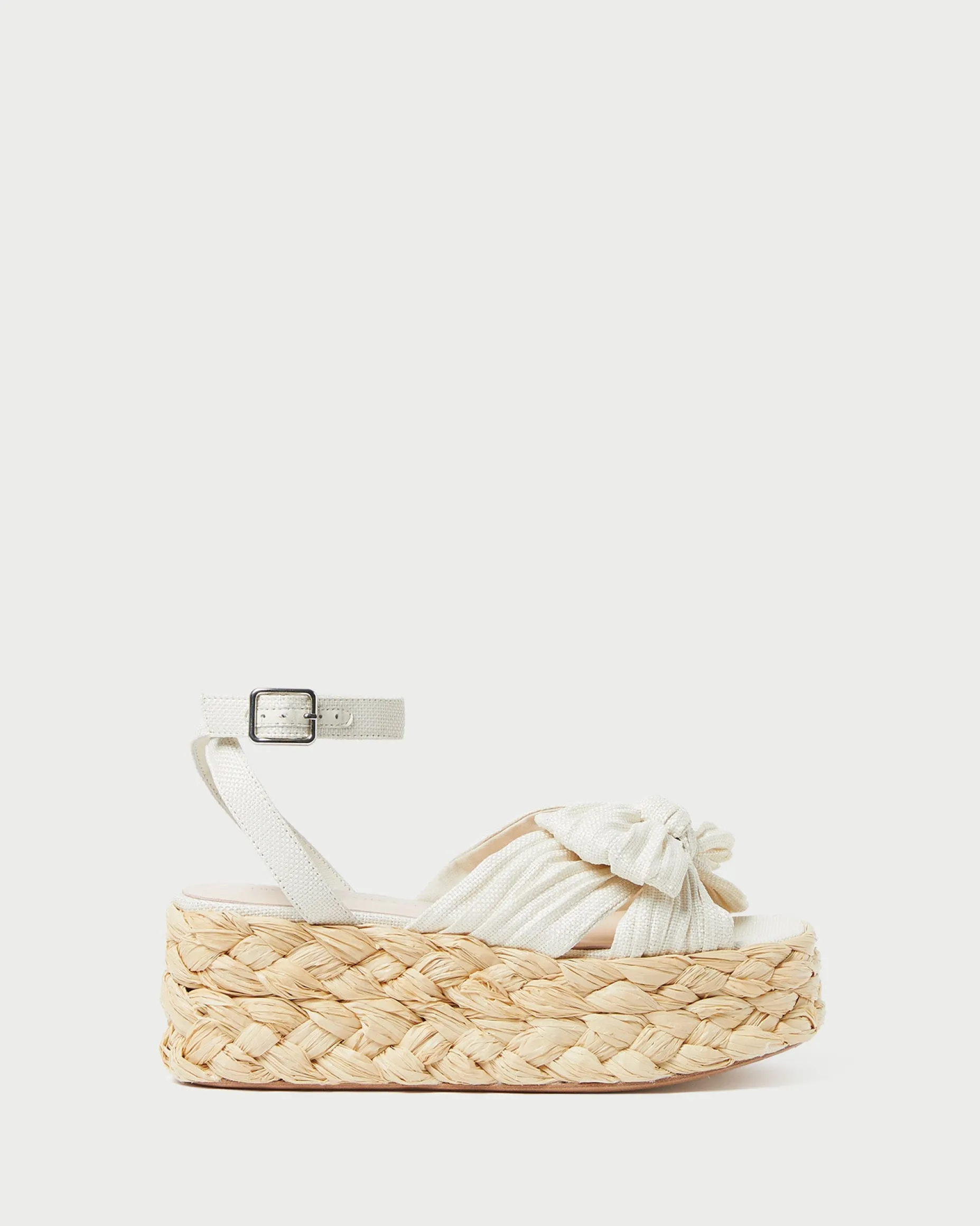 Gaby Brown Gingham Bow Espadrille