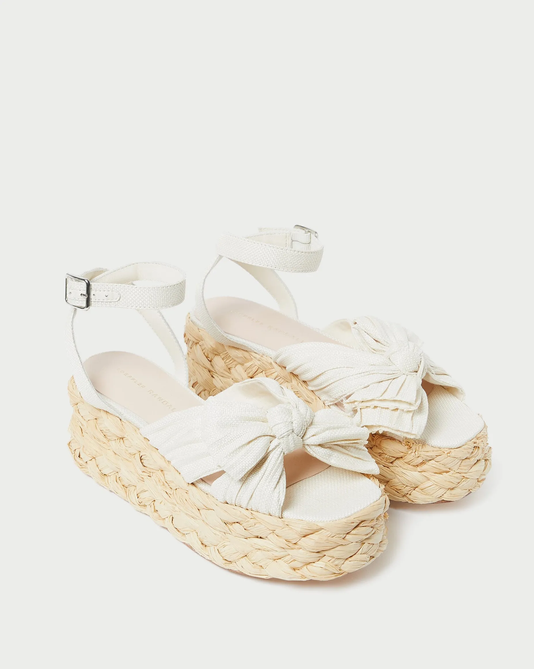Gaby Brown Gingham Bow Espadrille