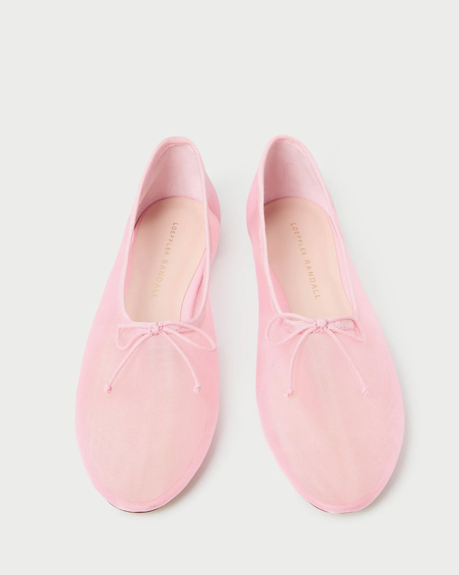Landon Cream Satin Ballet Flat