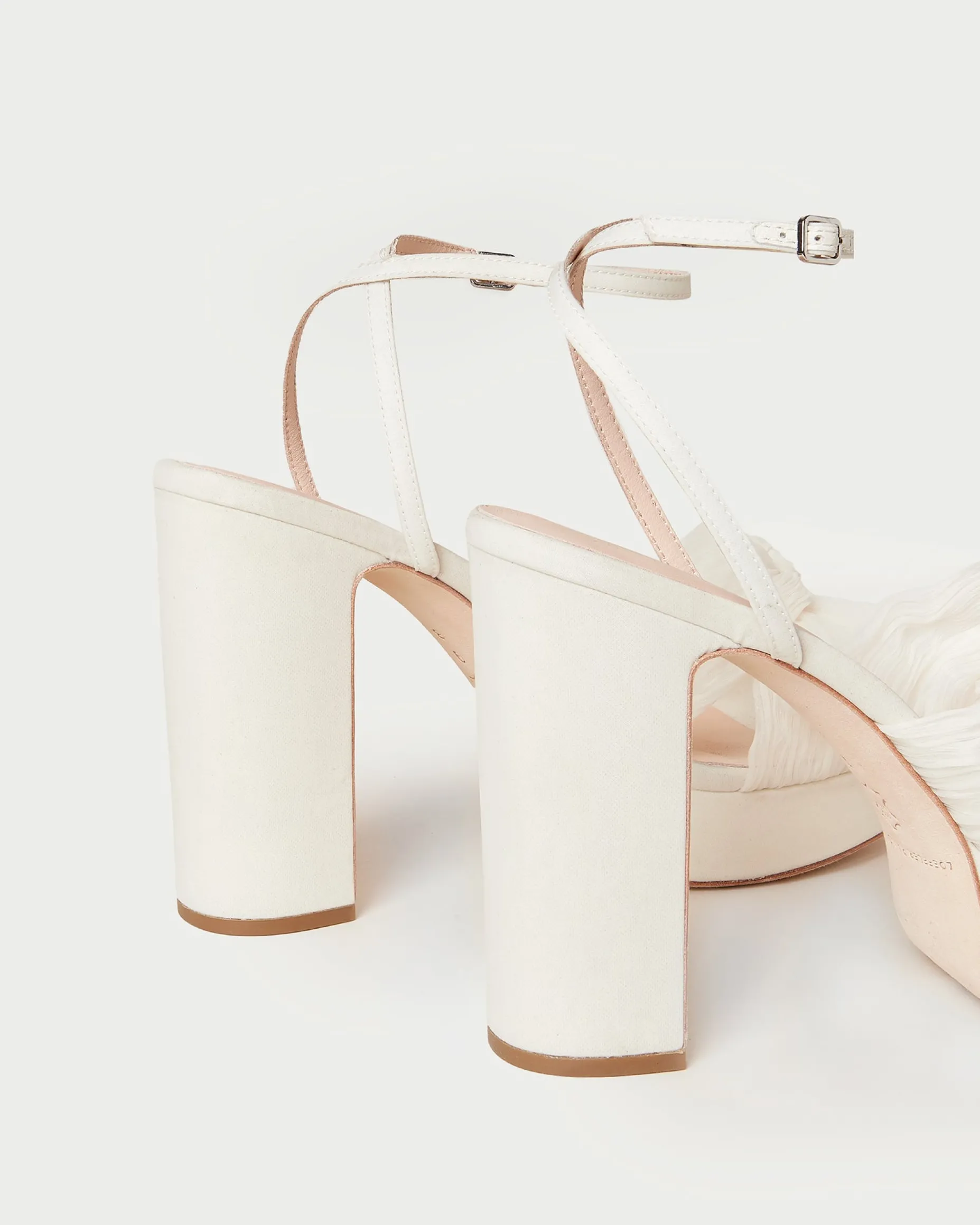 Natalia Pearl Platform Bow Heel