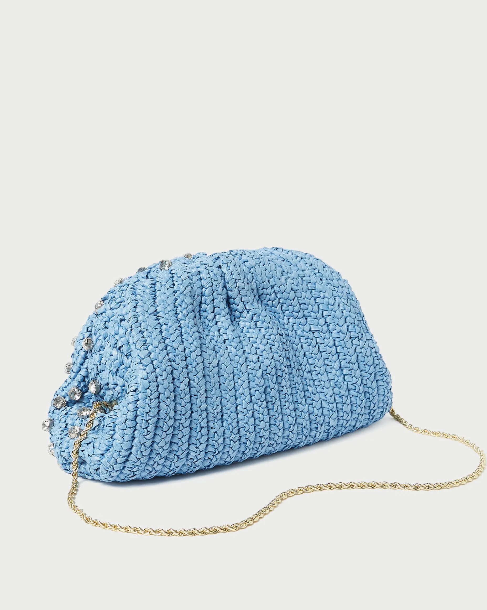 Bailey Blush/Crystal Dome Clutch