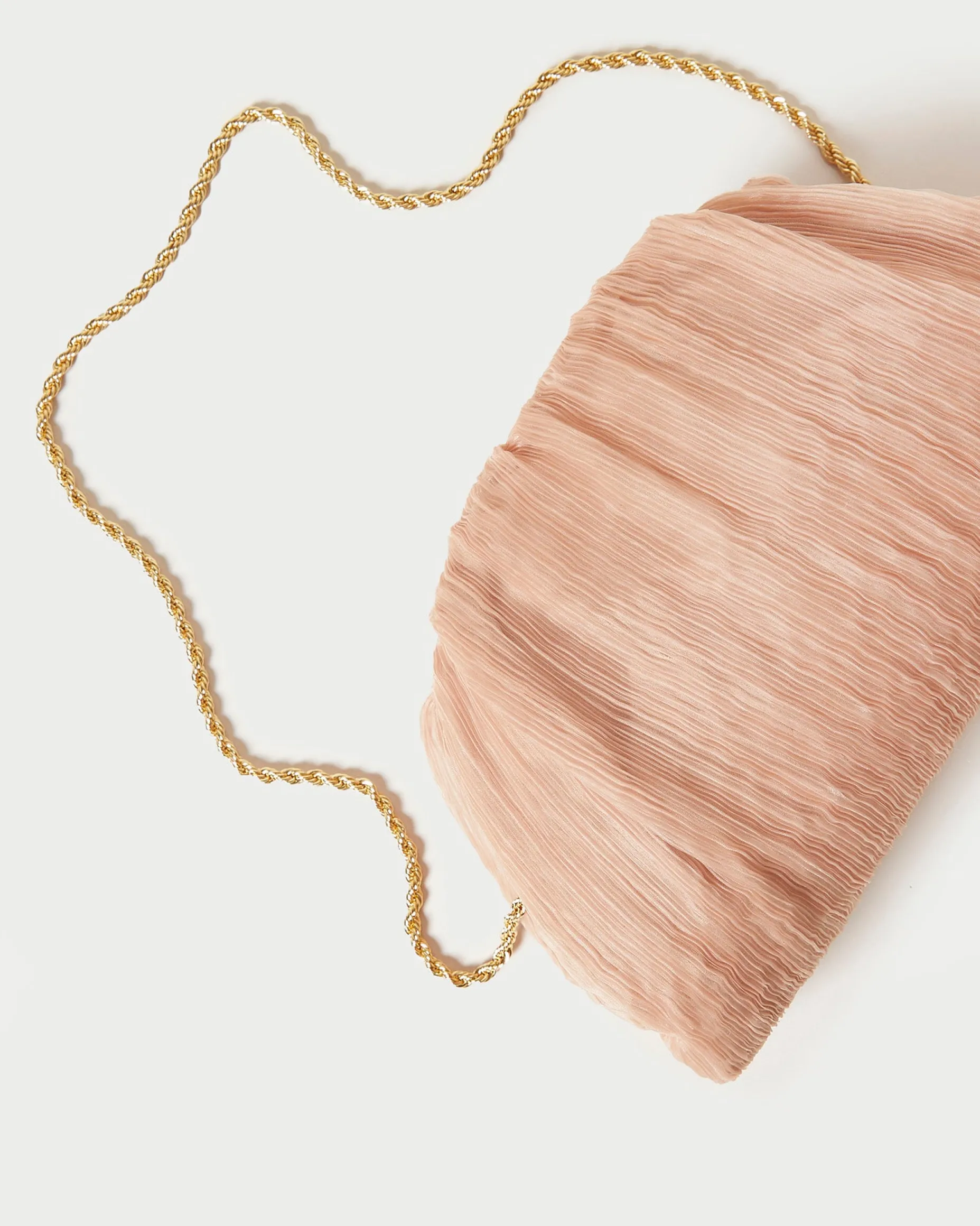 Bailey Blush/Crystal Dome Clutch
